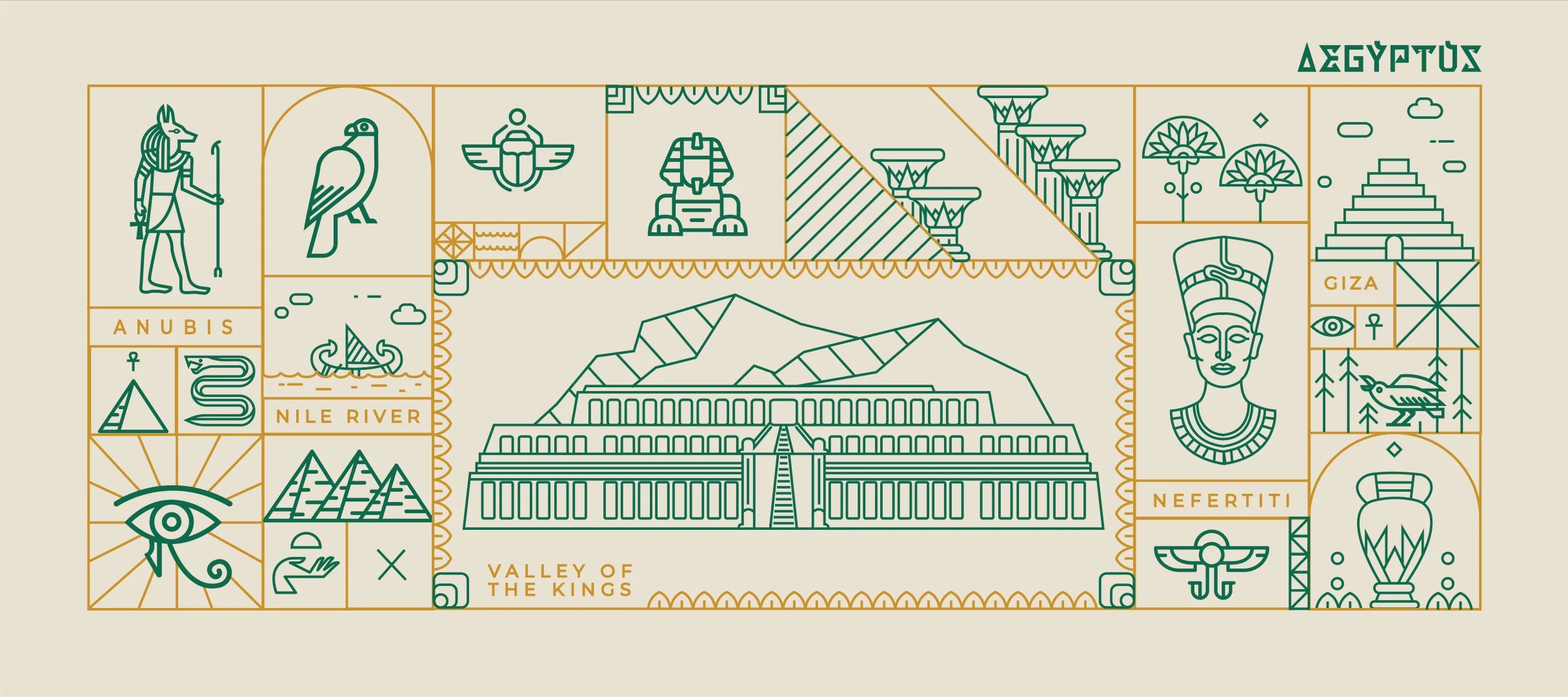 [In Stock] Aegyptus Deskmat - Image 2