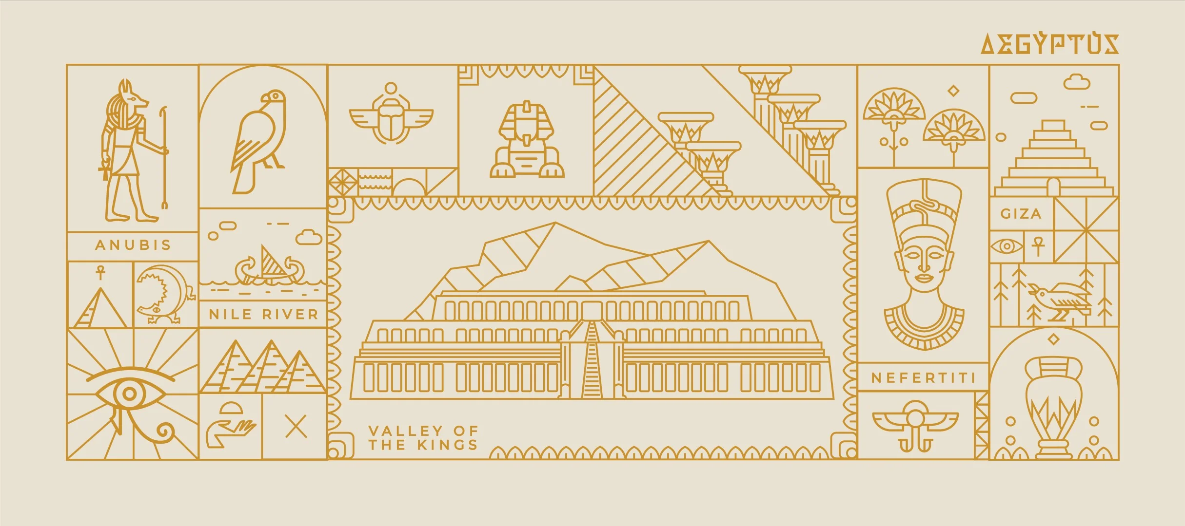 [In Stock] Aegyptus Deskmat - Image 3