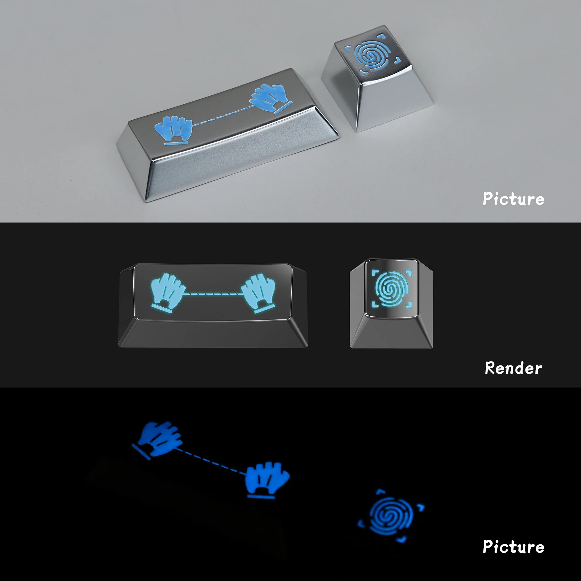 [In Stock] Agent 01 x RAMA Artisan Keycap - Image 3