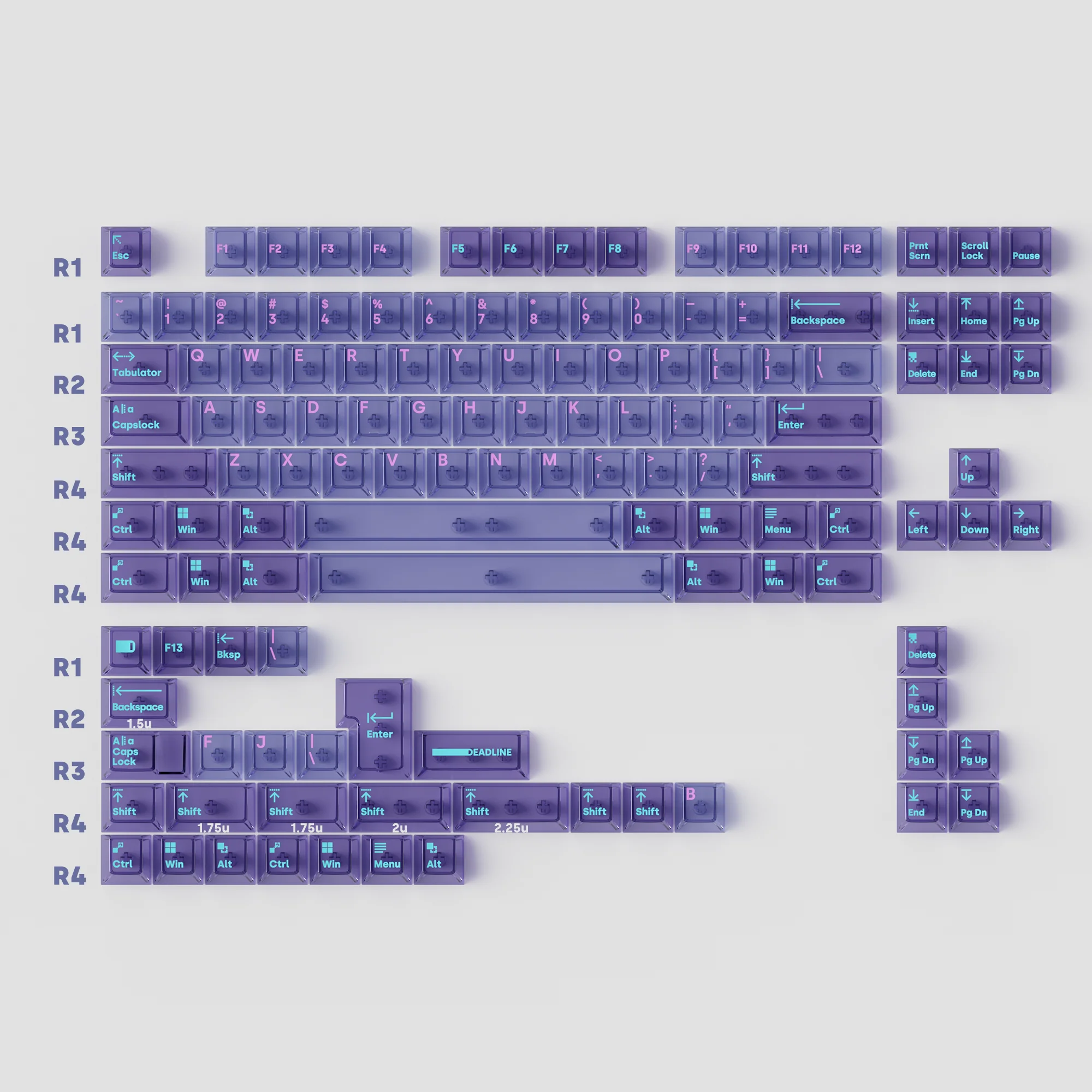 [In Stock] Deadline AirR Keycaps - Image 3