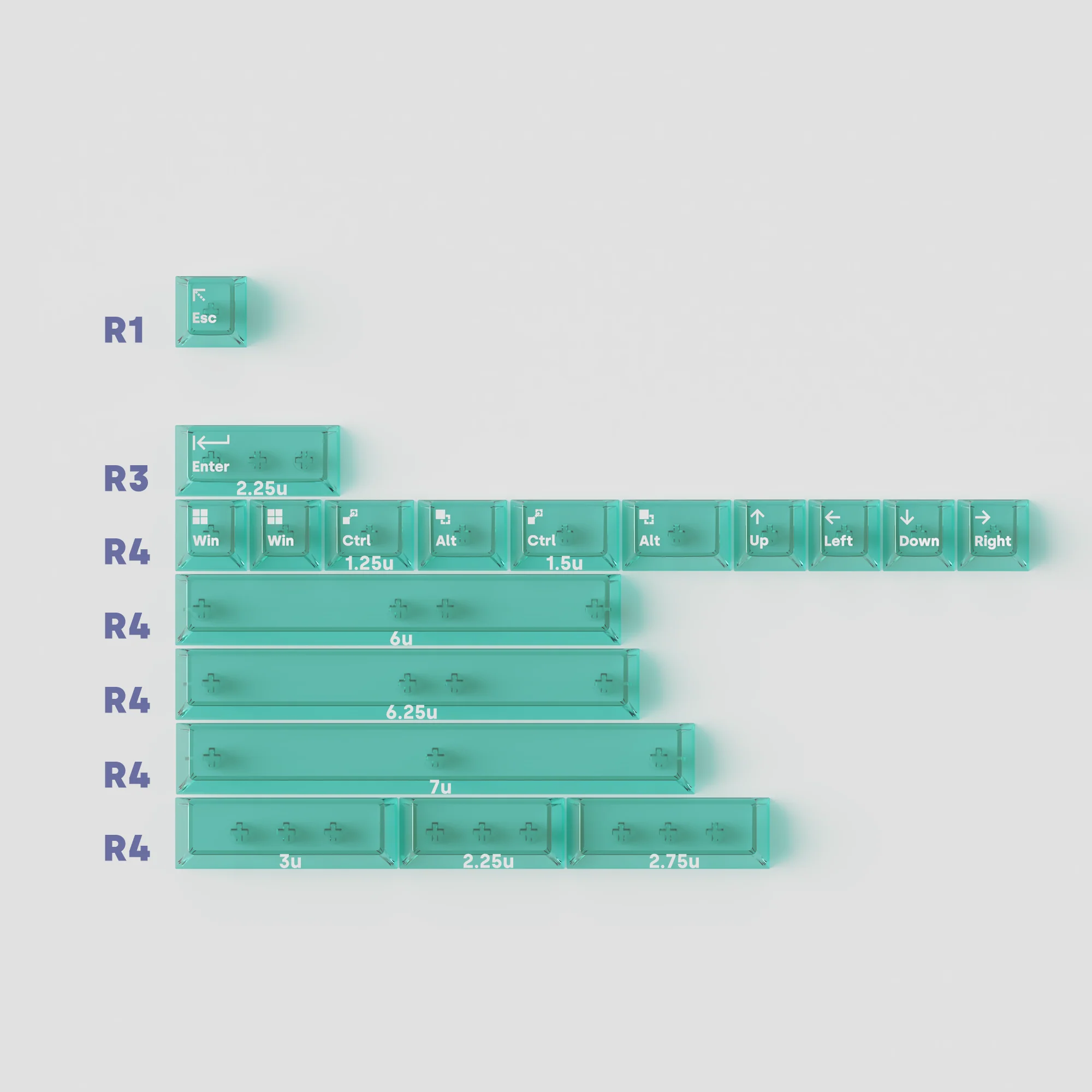 [In Stock] Deadline AirR Keycaps - Image 4