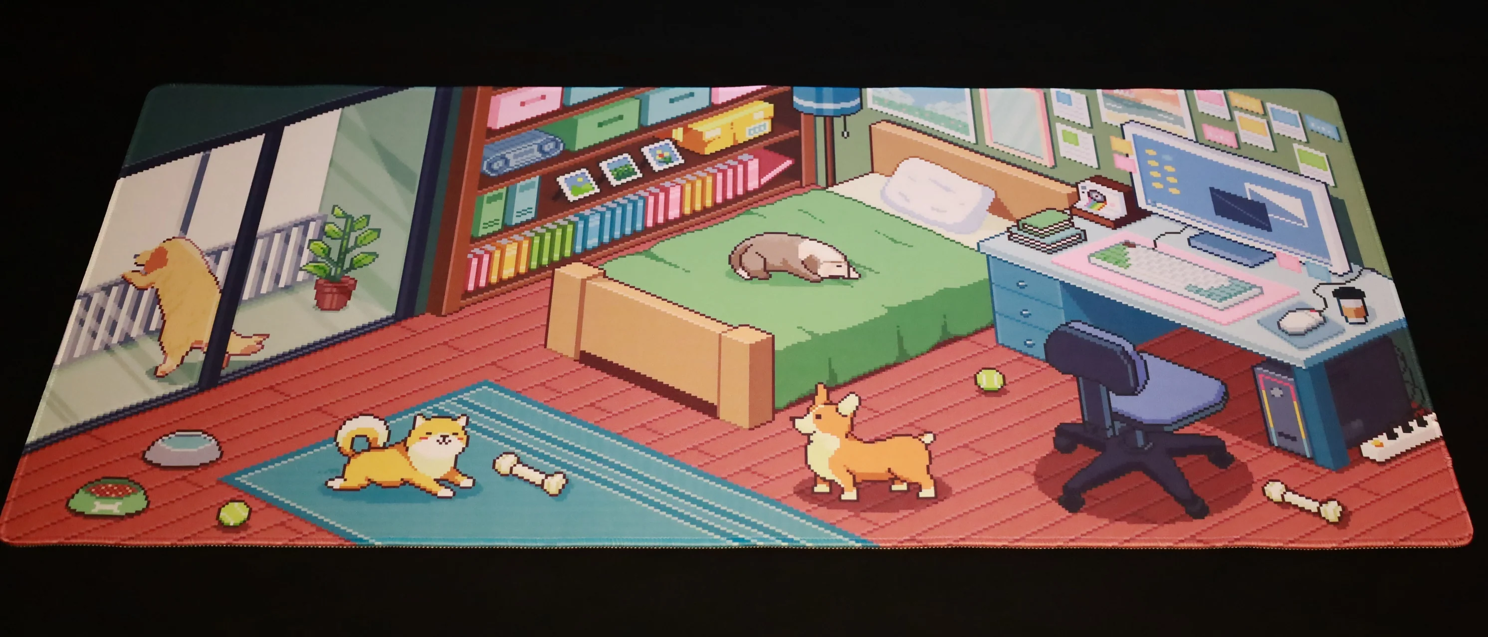 [In Stock] Dot Cat & Dog Deskmat - Image 16