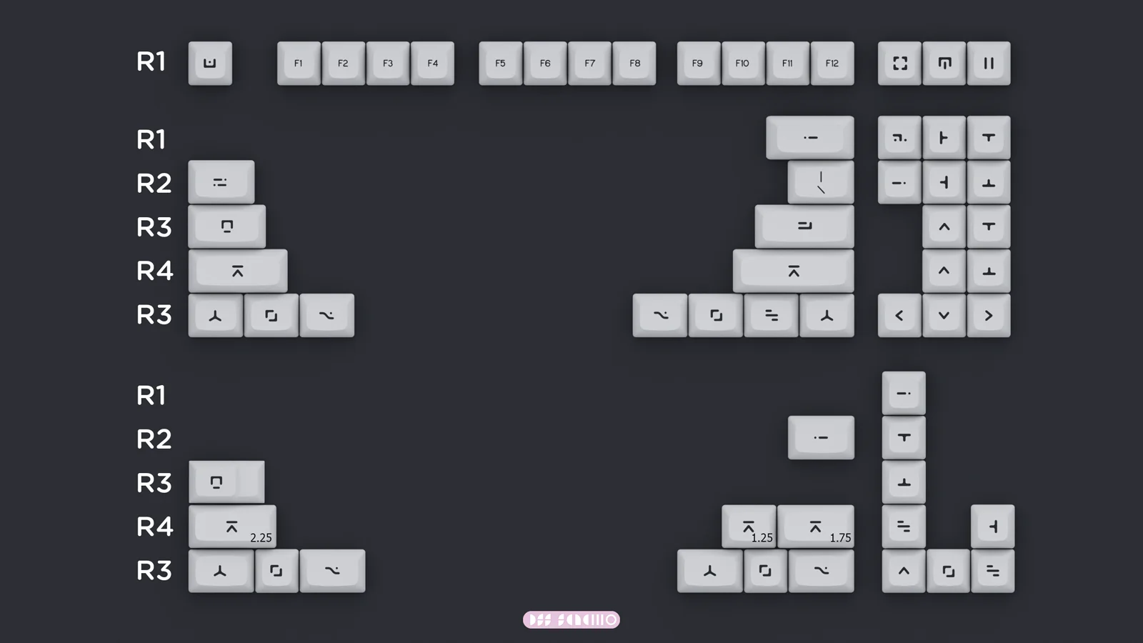 [In Stock] DSS Sencillo Keycap Set - Image 11