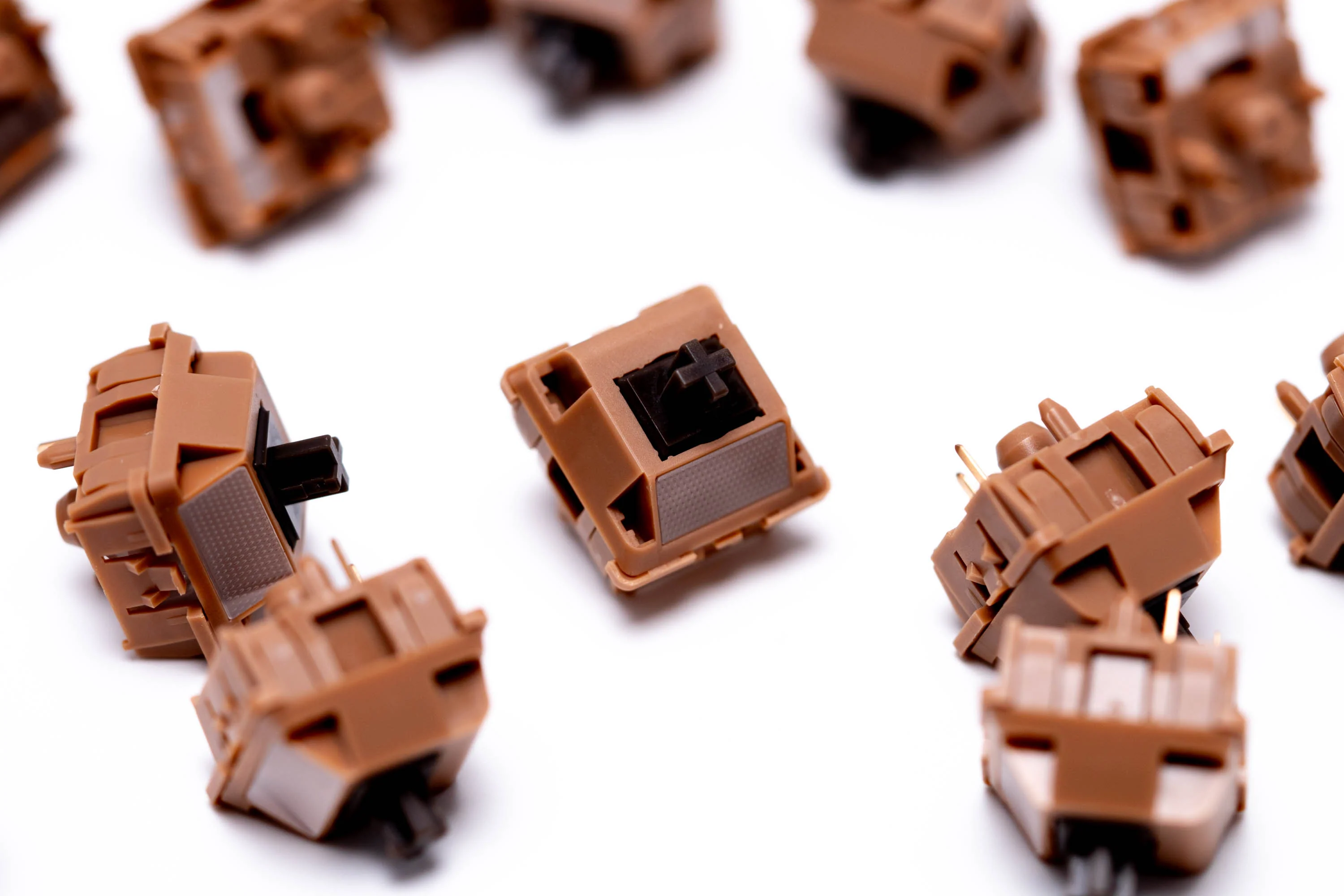 [In Stock] Durock Mocha Chocolate Tactile Switches - Image 2