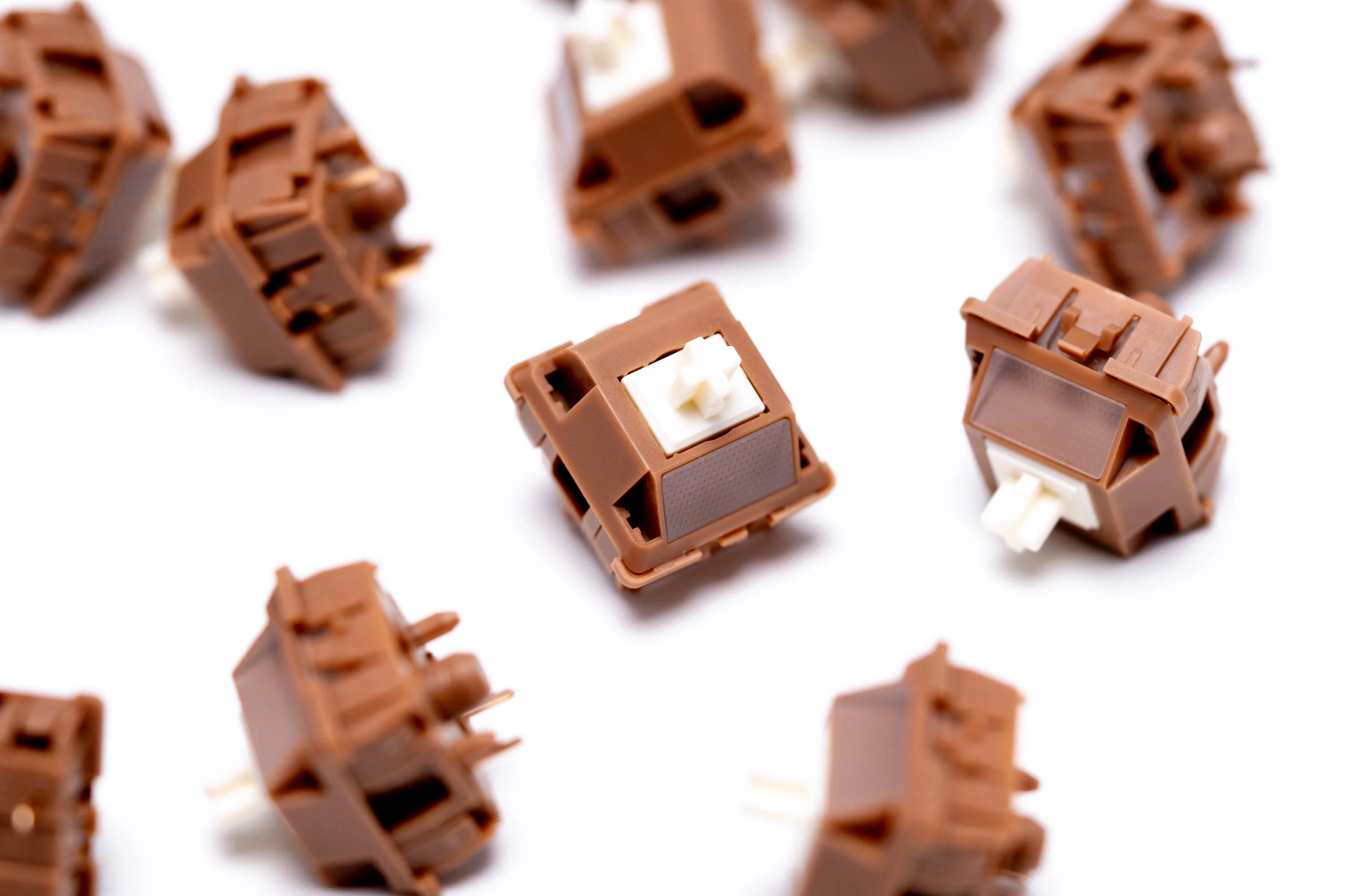 [In Stock] Durock Mocha Silk Linear Switches - Image 2