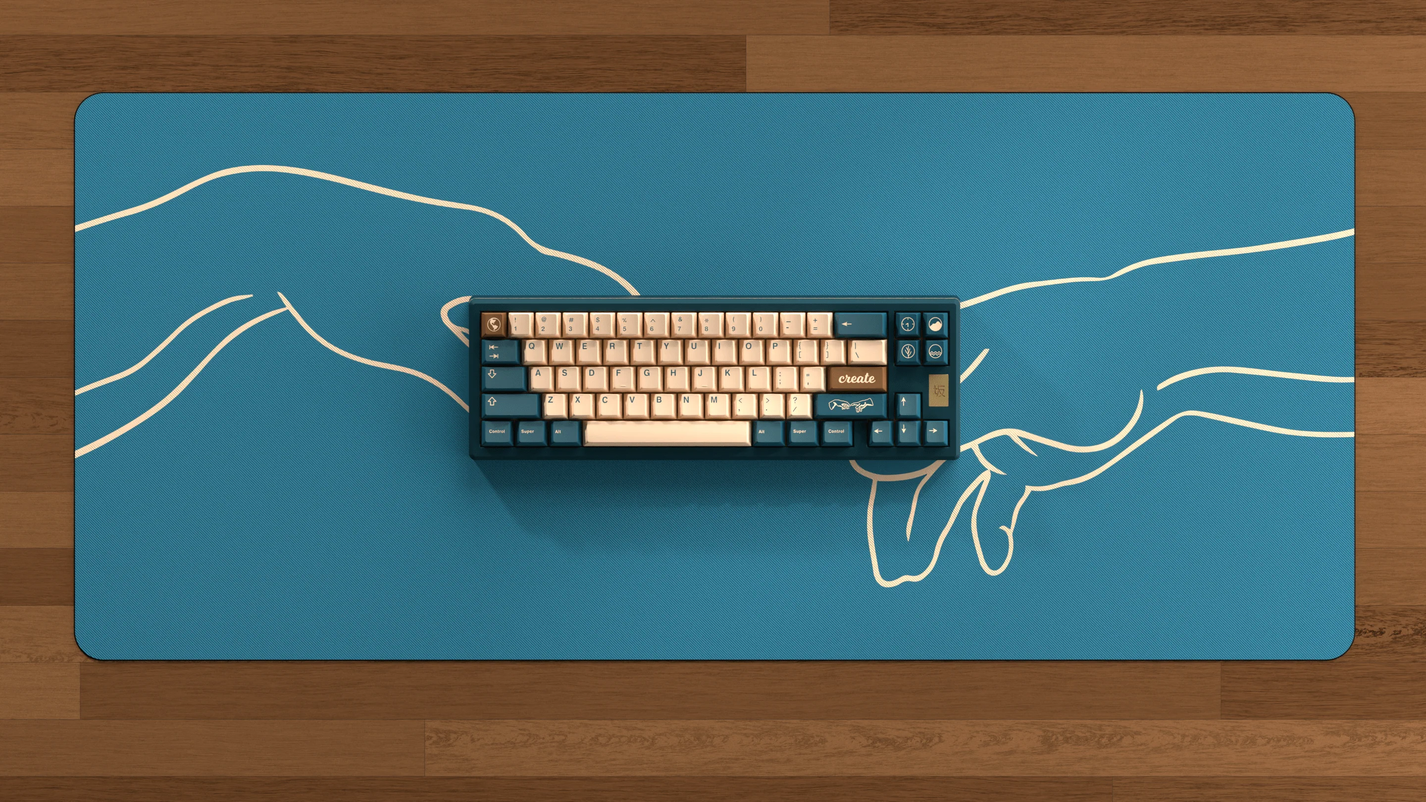[In Stock] GMK Earth Tones Deskmats - Image 5