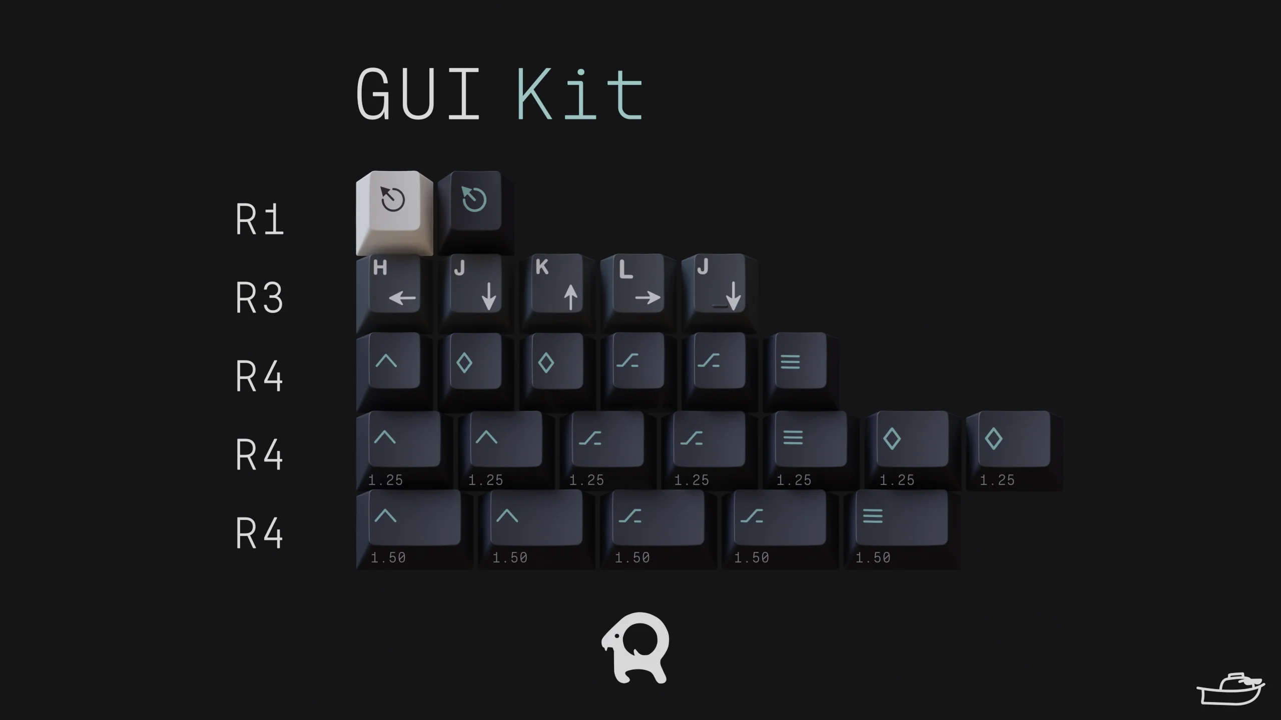 [In Stock] GMK Arch Keycap Set - Image 8