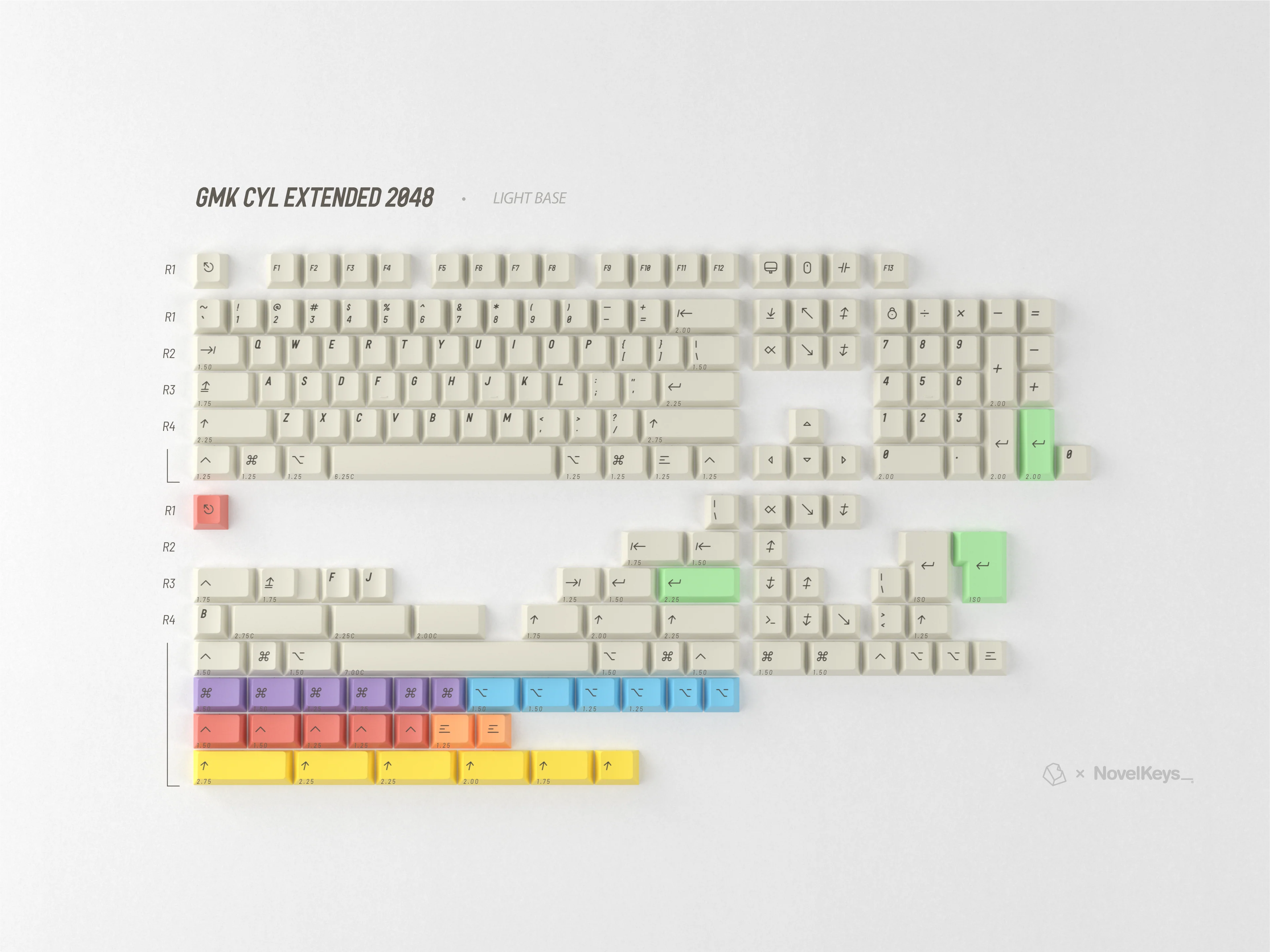 [In Stock] GMK CYL EXTENDED 2048 - Image 2