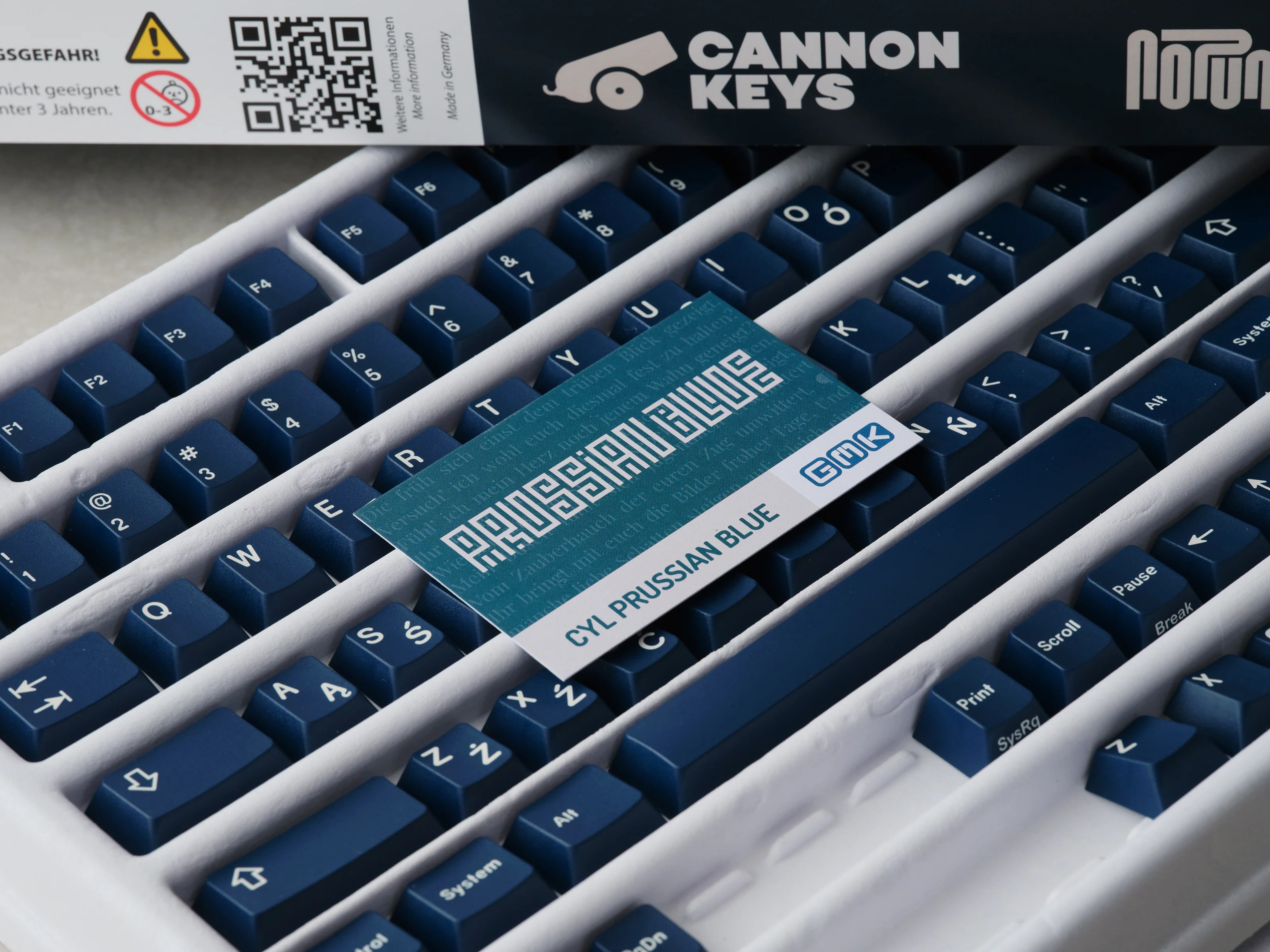 [In Stock] GMK CYL Prussian Blue - Image 11