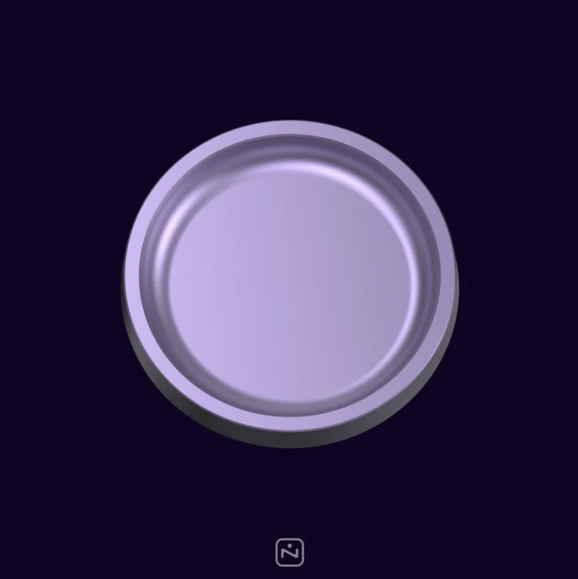 [In Stock] Lavender x RAMA Artisan Keycap - Image 4