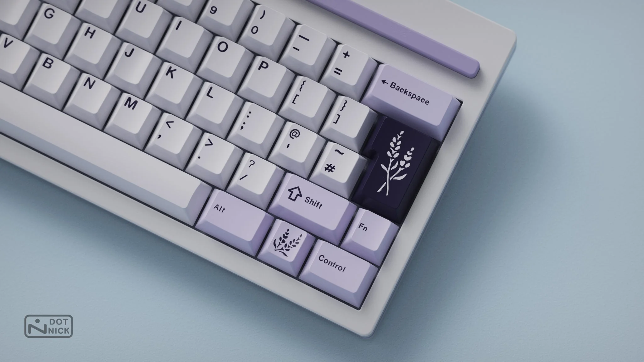 [In Stock] GMK Lavender Keycap Set - Image 2