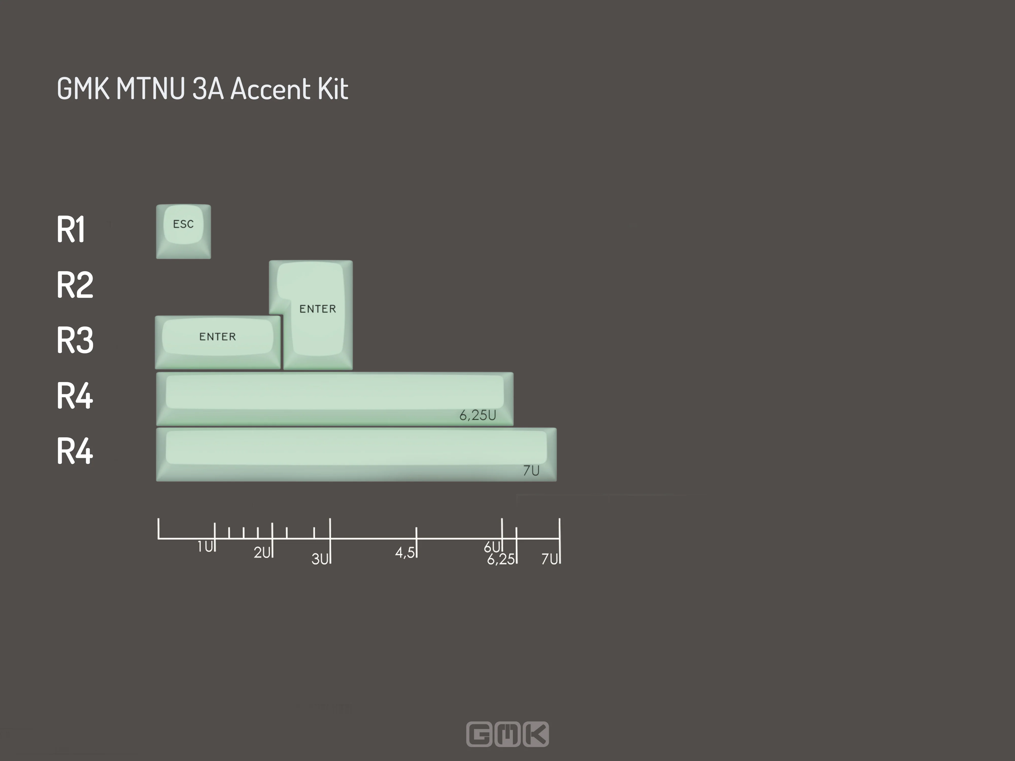 [In Stock] GMK MTNU Classic Beige Keycaps - Image 6