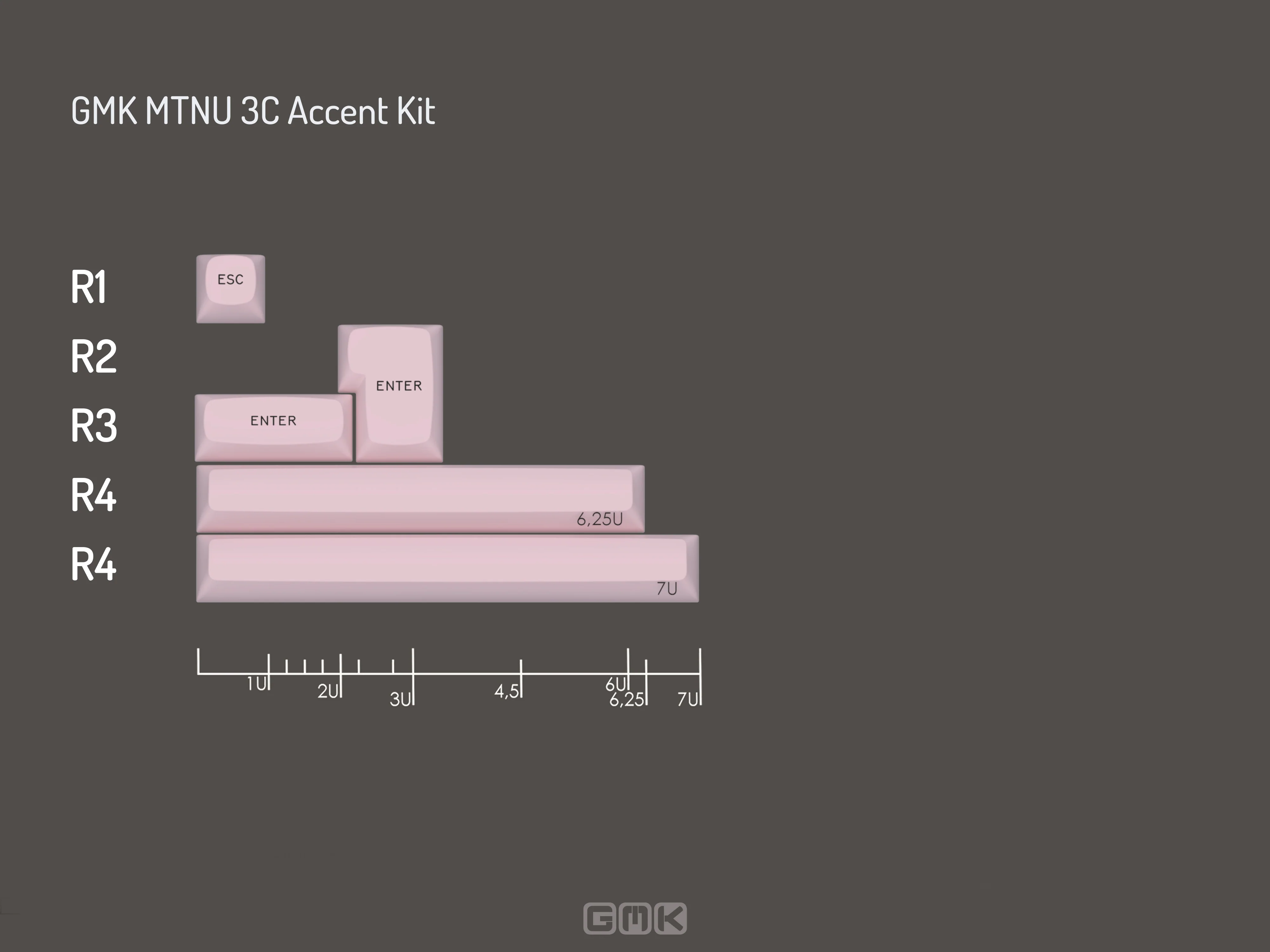 [In Stock] GMK MTNU Classic Beige Keycaps - Image 7
