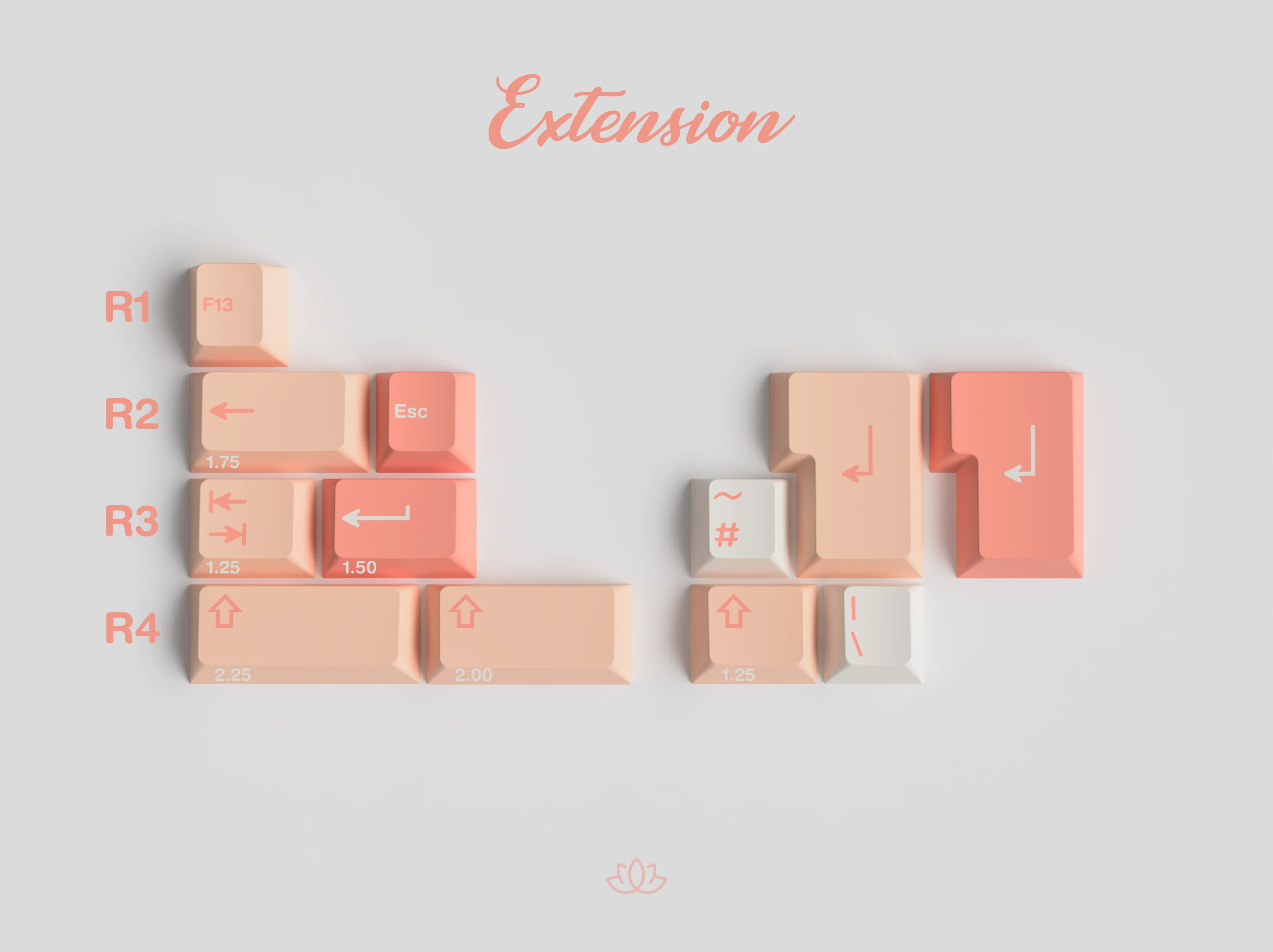 [In Stock] GMK Peach n Cream Lite - Image 10