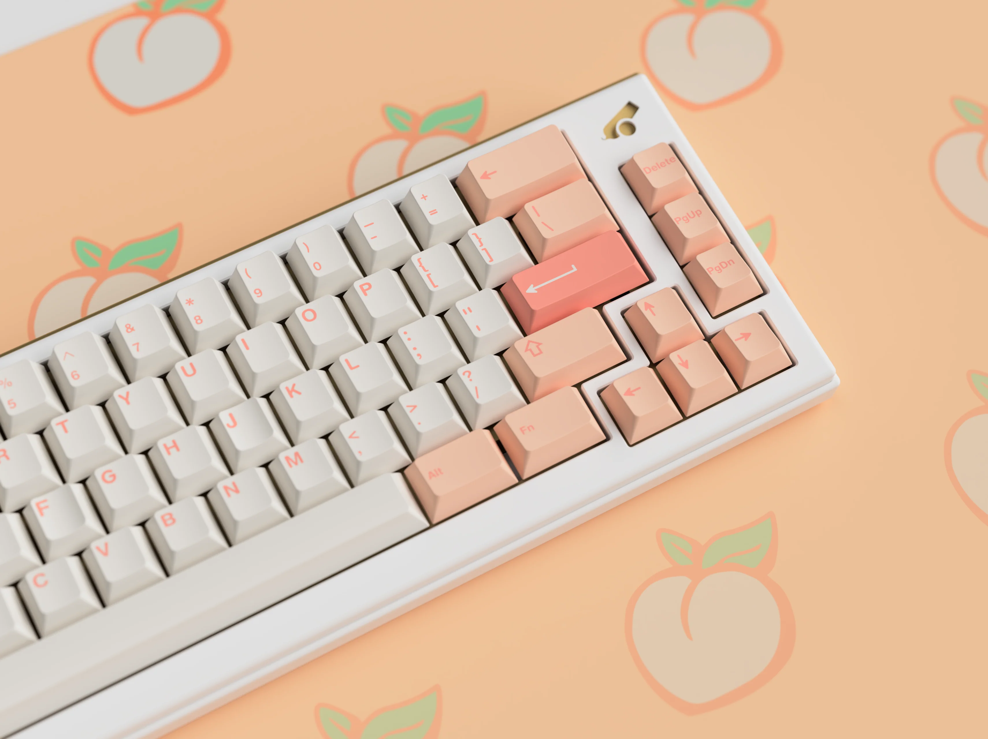 [In Stock] GMK Peach n Cream Lite - Image 4