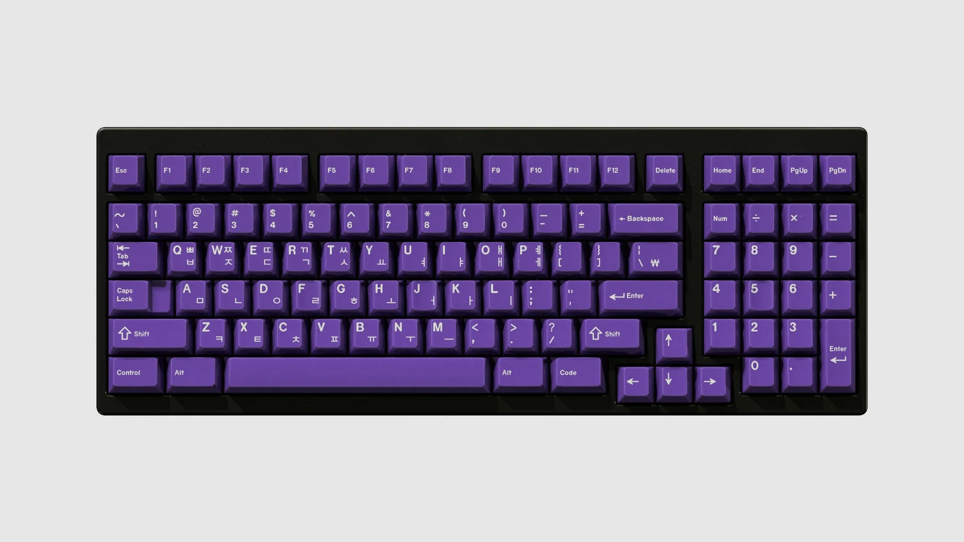 [In Stock] GMK Purple Night Keycap Set - Image 4