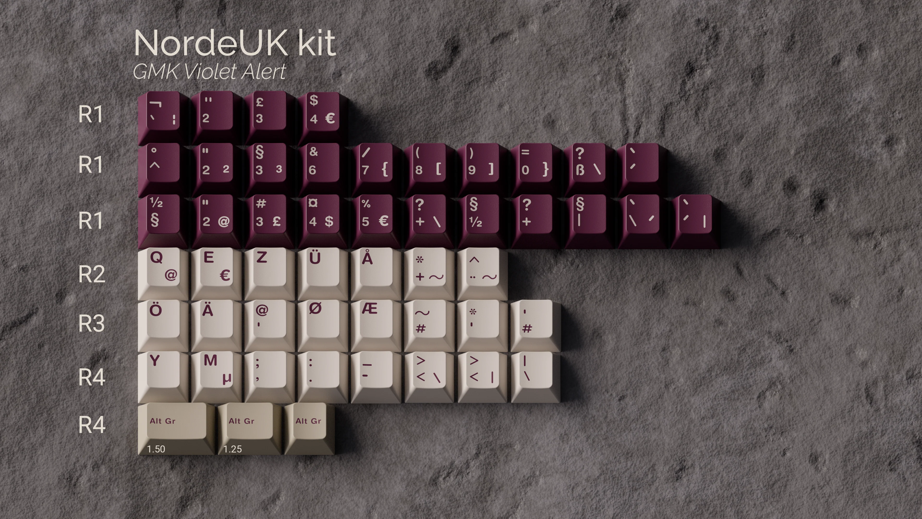 [In Stock] GMK CYL Violet Alert - Image 23
