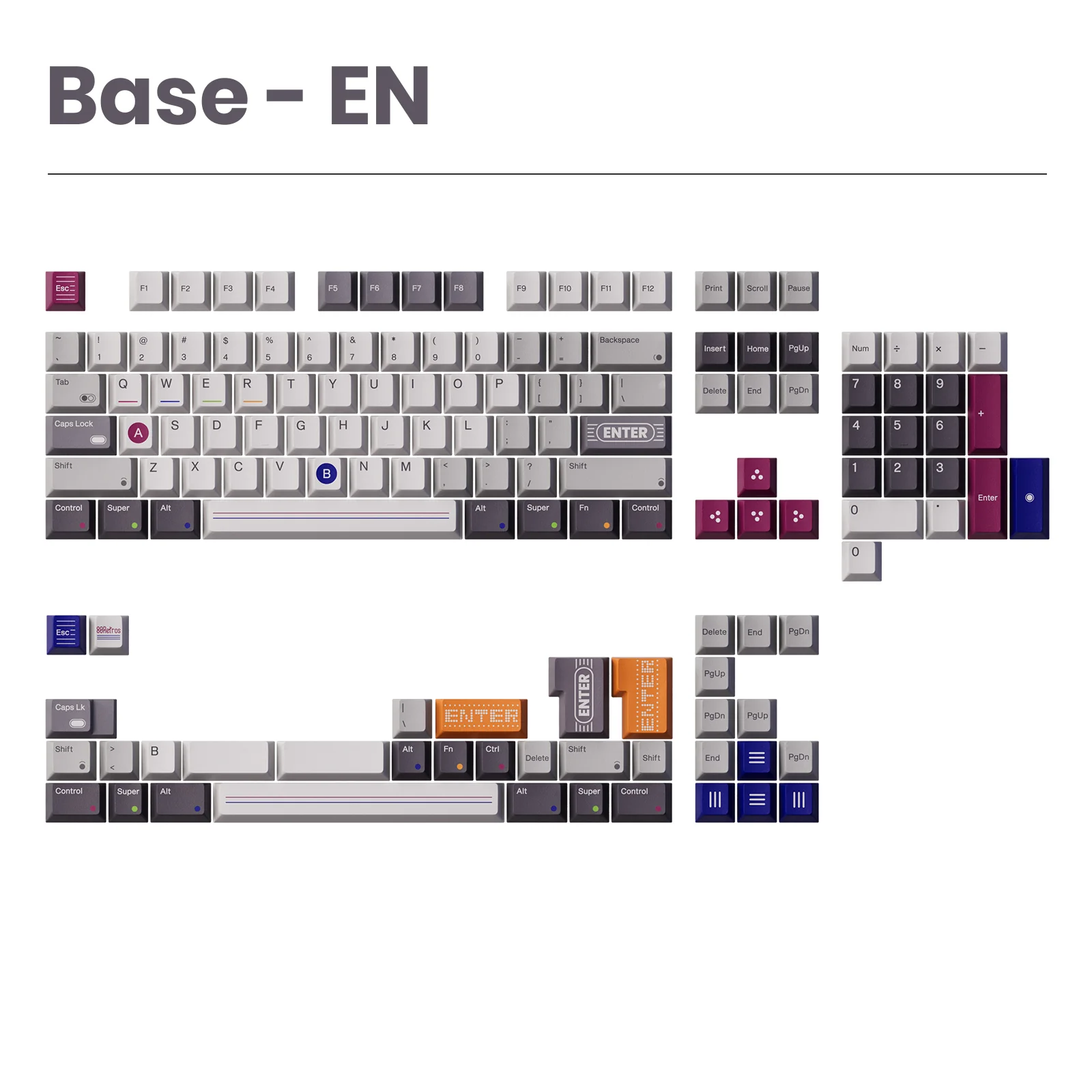 [In Stock] 80Retros Game 1989 R3 Keycap - Image 3
