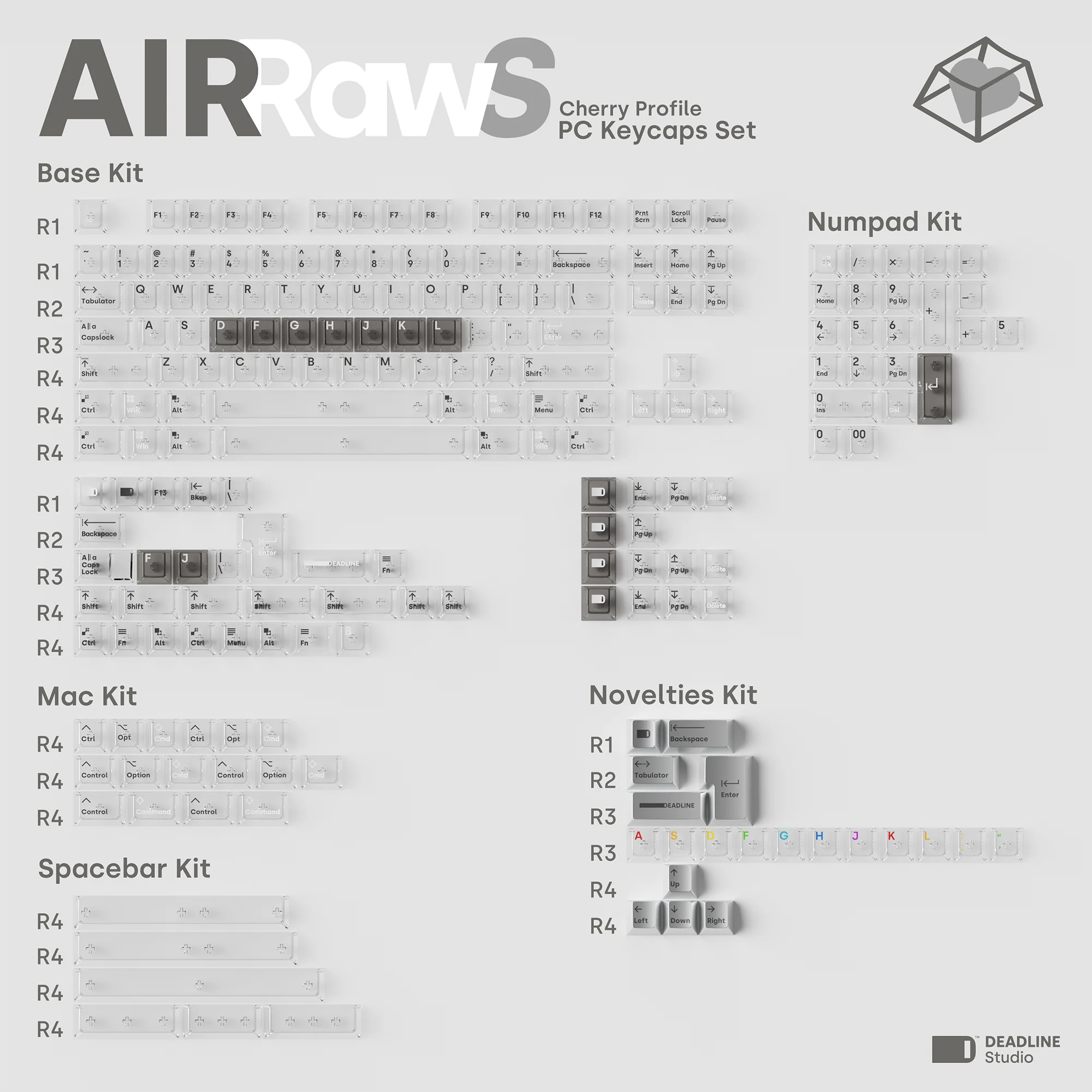 [In Stock] Deadline Studio Air Raws Keycap - Image 13