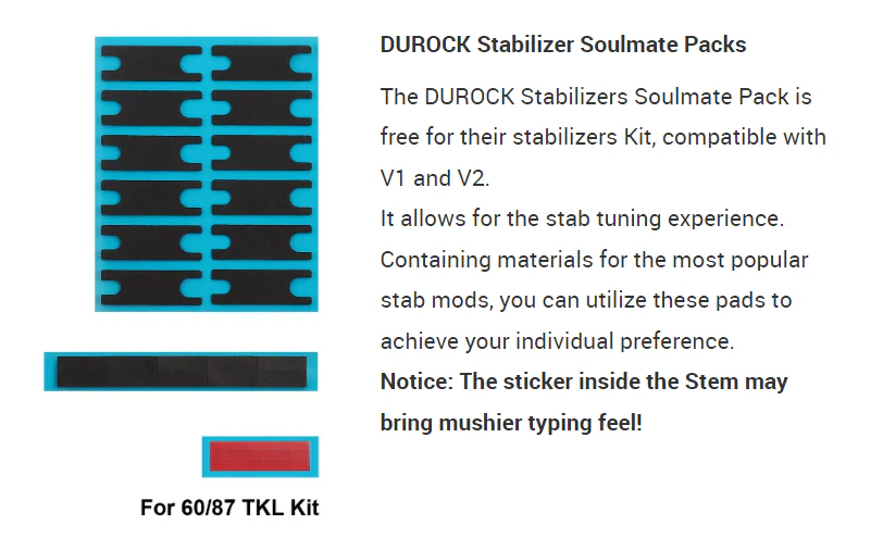 [In Stock] Durock Stabilizers V2 - Image 12