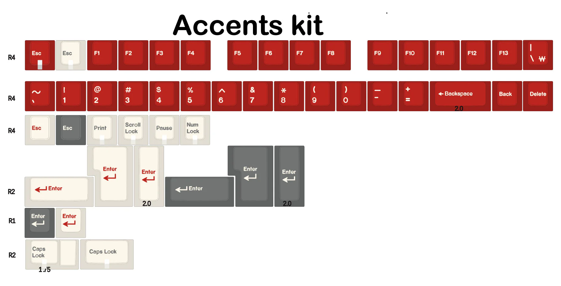[In Stock] EPBT Simpler Hangul Keycap Set - Image 11