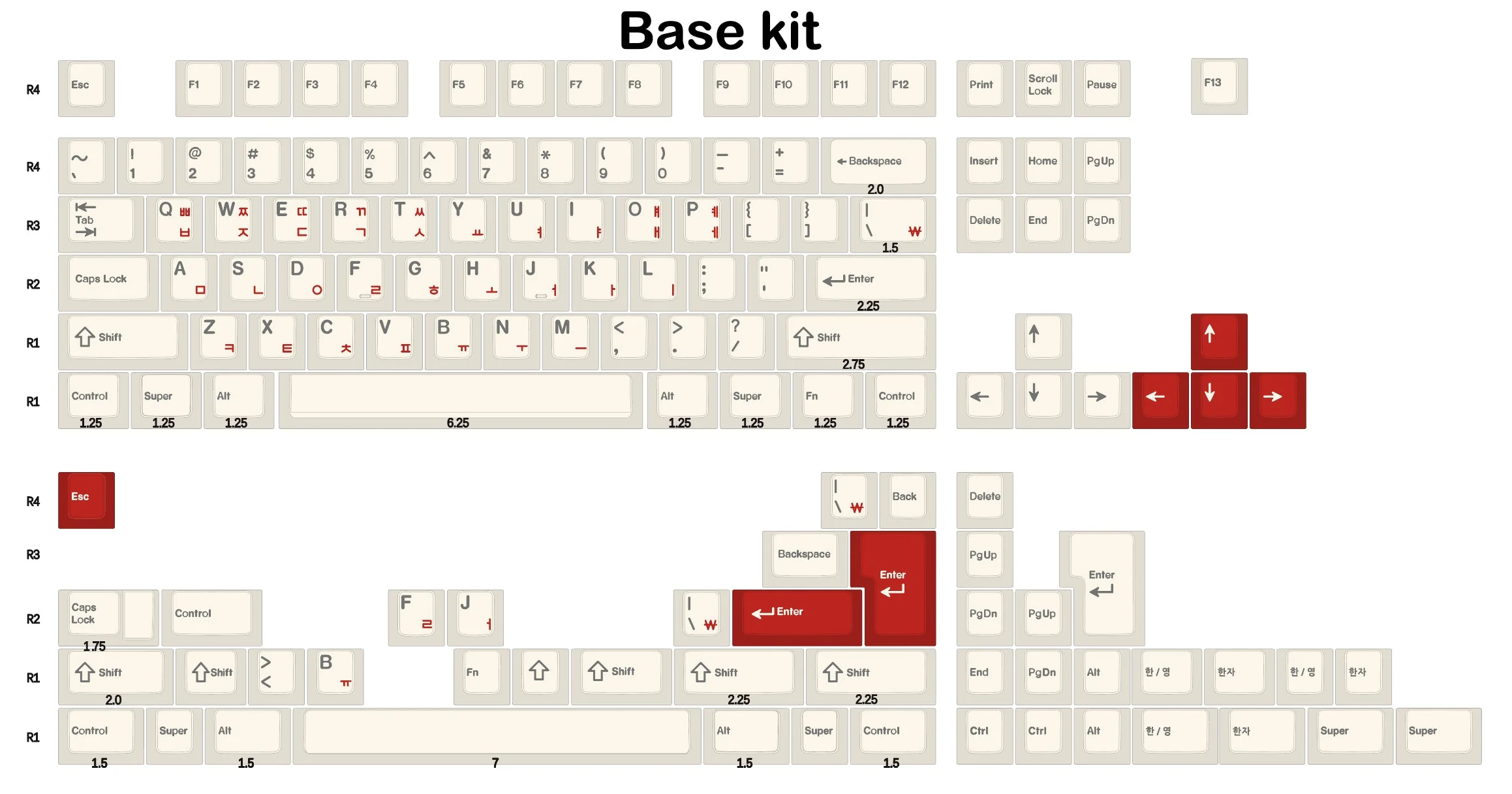 [In Stock] EPBT Simpler Hangul Keycap Set - Image 12