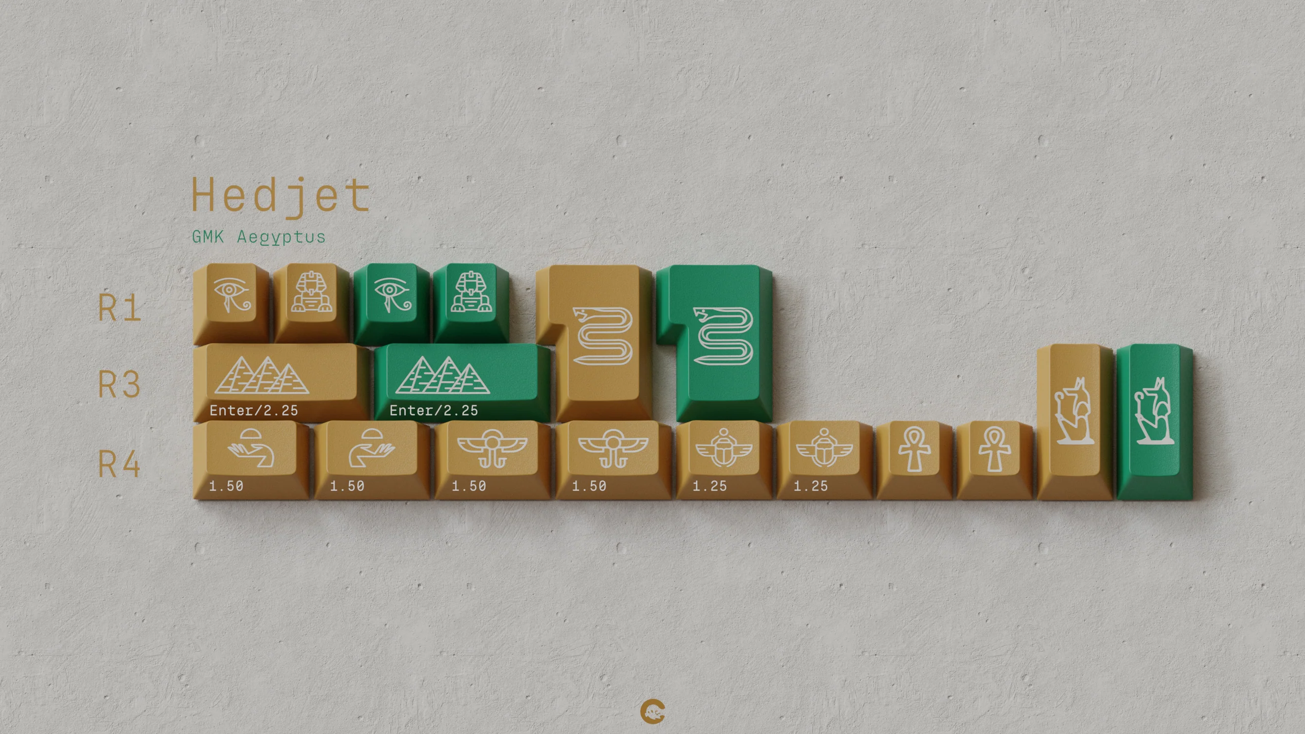 [In Stock] GMK CYL Aegyptus - Image 3