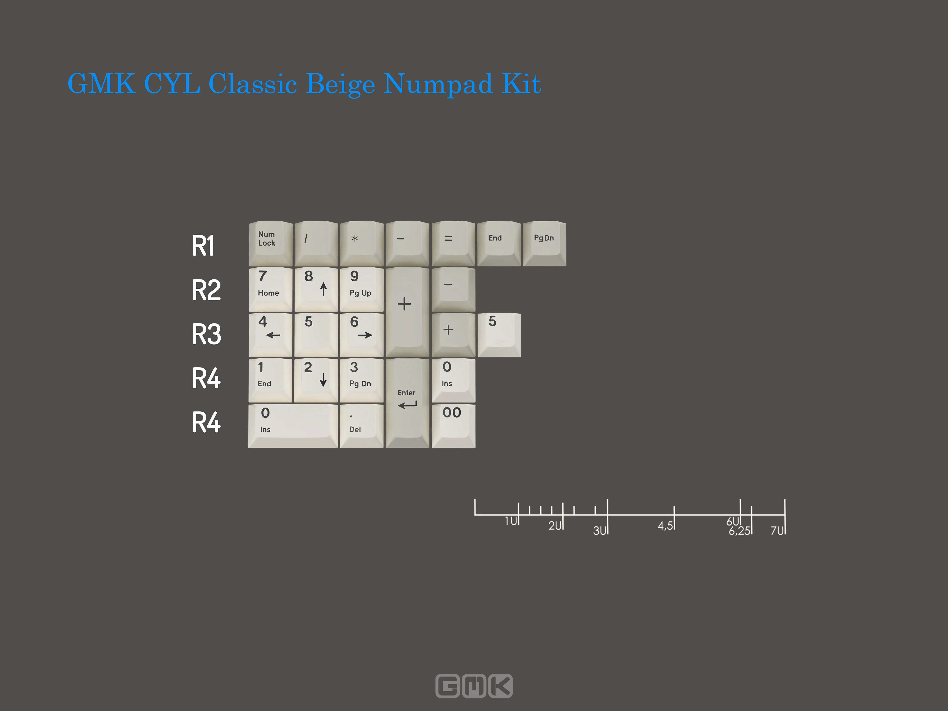 [In Stock] GMK CYL Classic Beige - Image 11