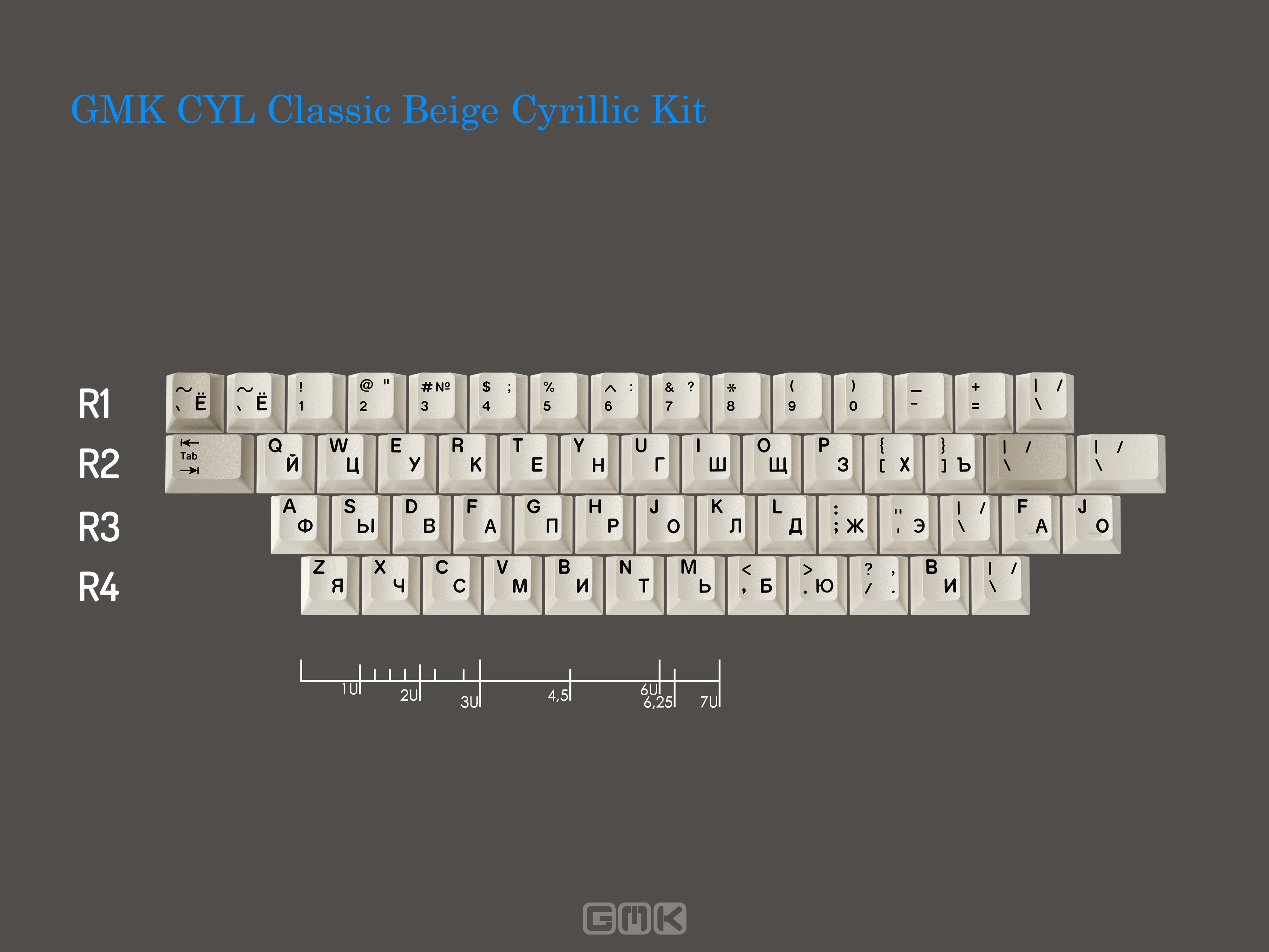 [In Stock] GMK CYL Classic Beige - Image 13