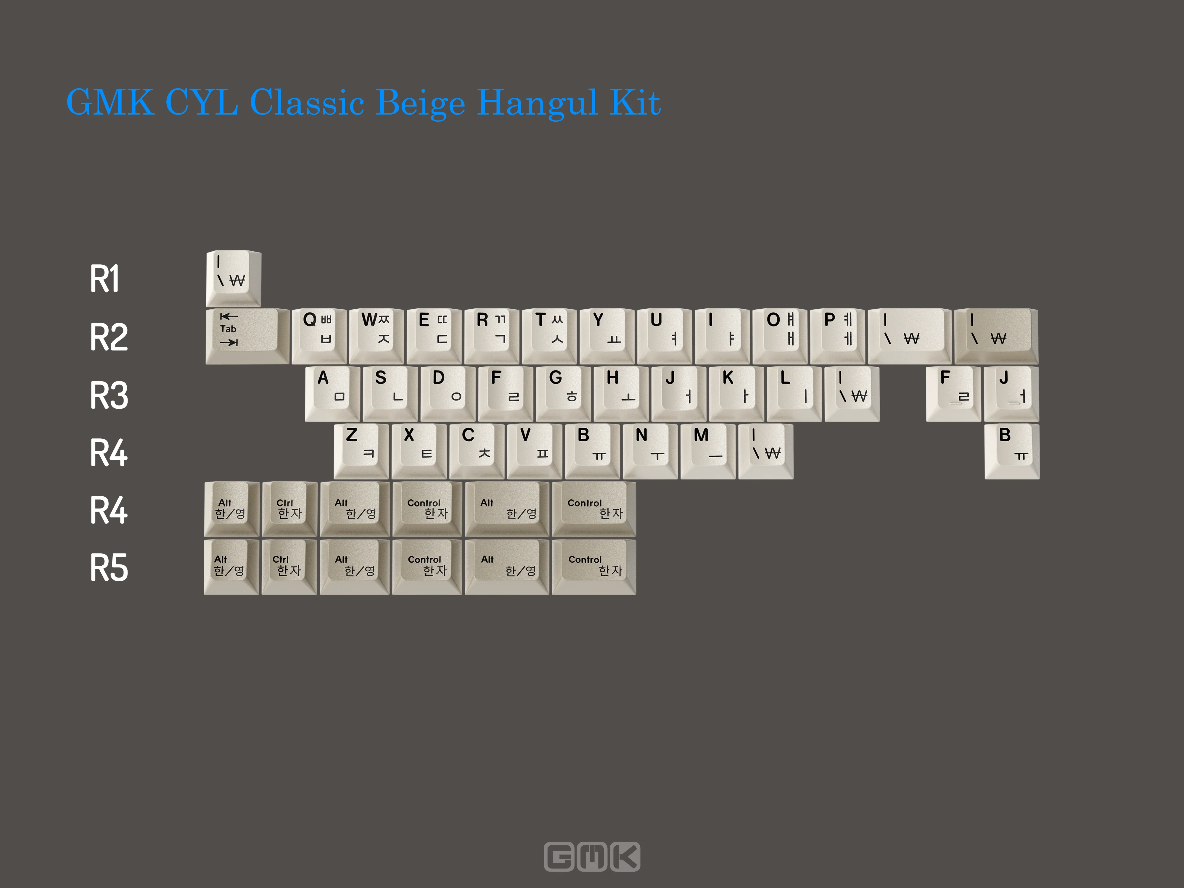 [In Stock] GMK CYL Classic Beige - Image 14