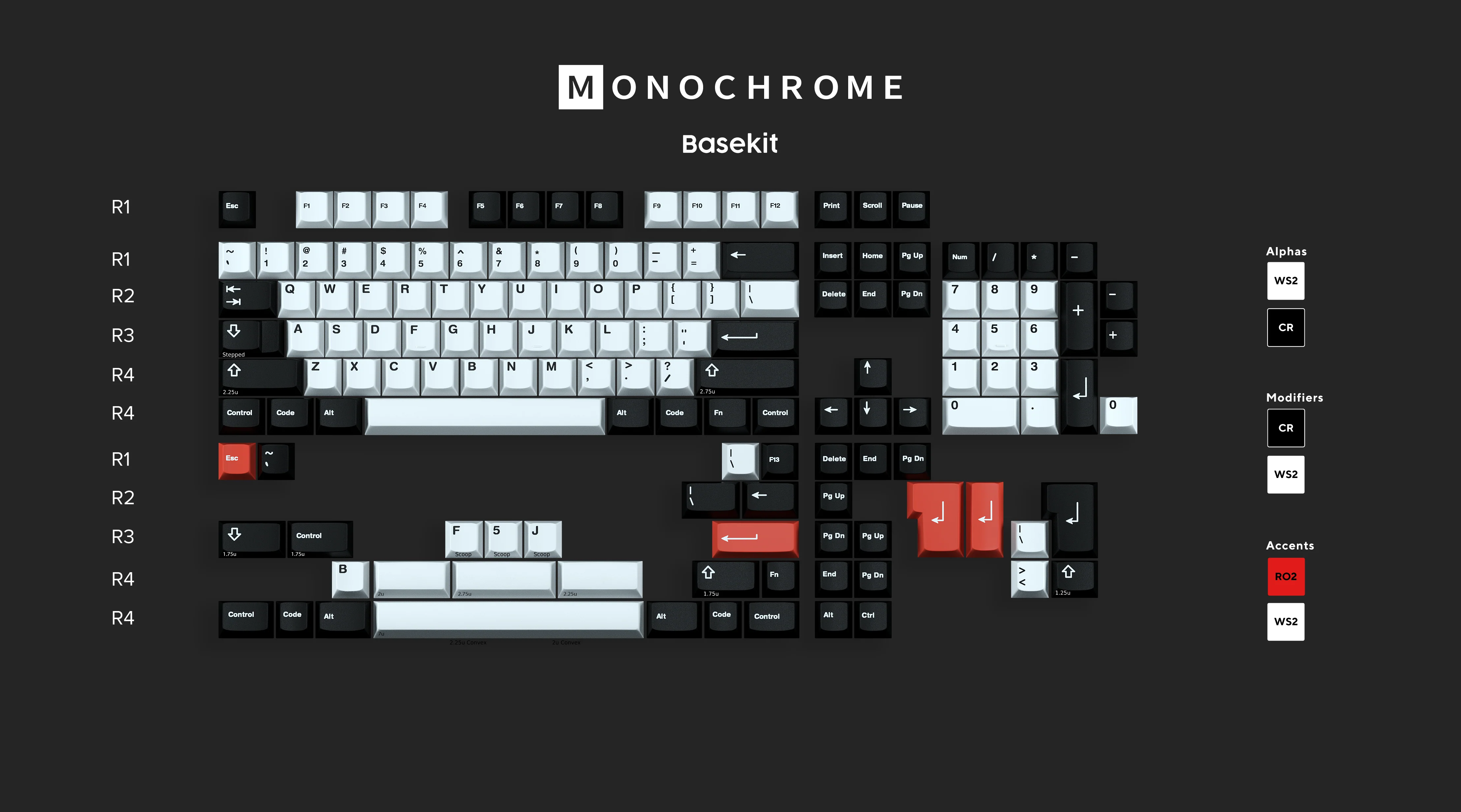 [In Stock] GMK CYL Monochrome R2 - Image 11