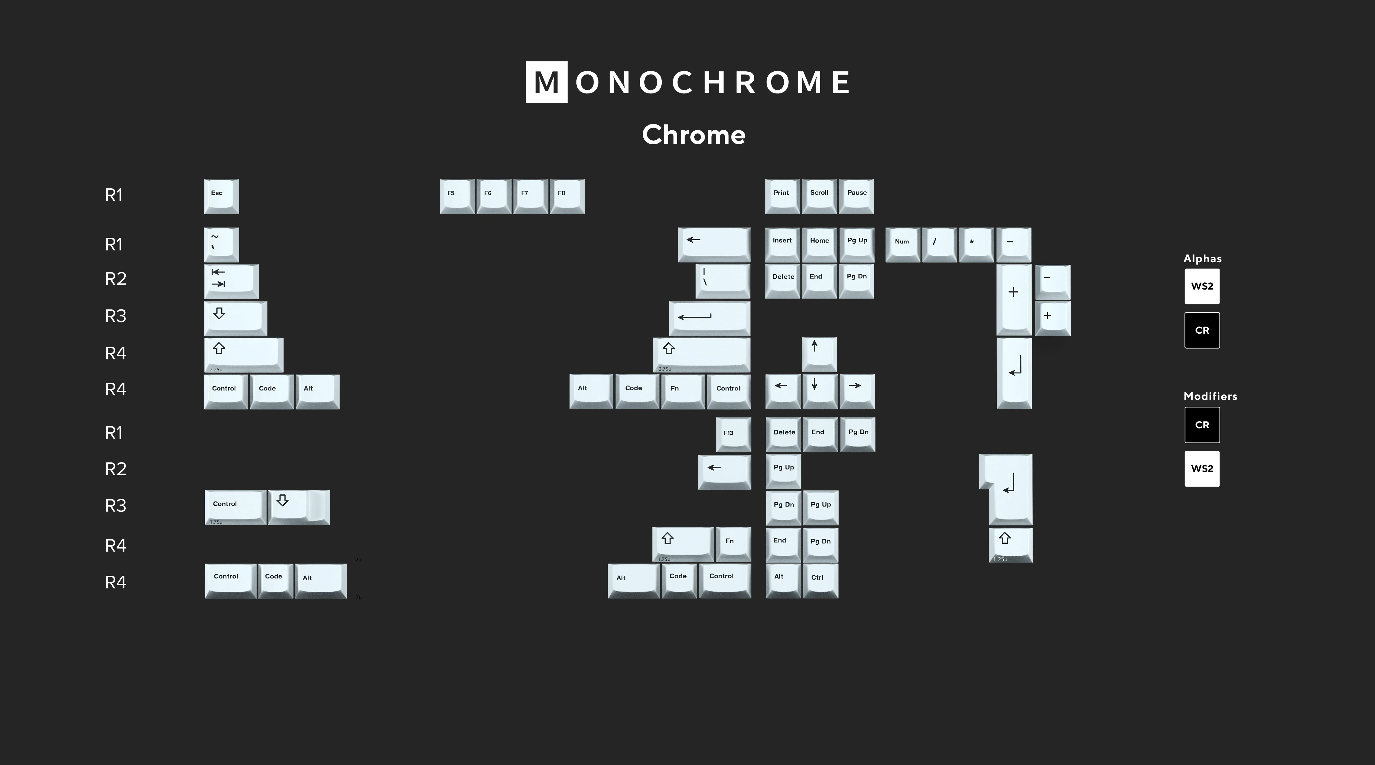 [In Stock] GMK CYL Monochrome R2 - Image 12