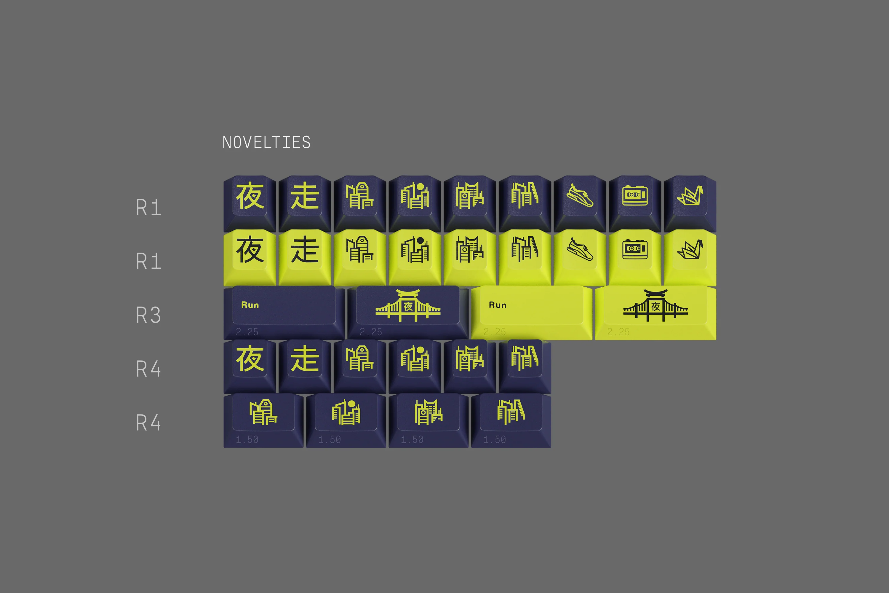 [In Stock] GMK CYL Night Runner R2 - Image 7