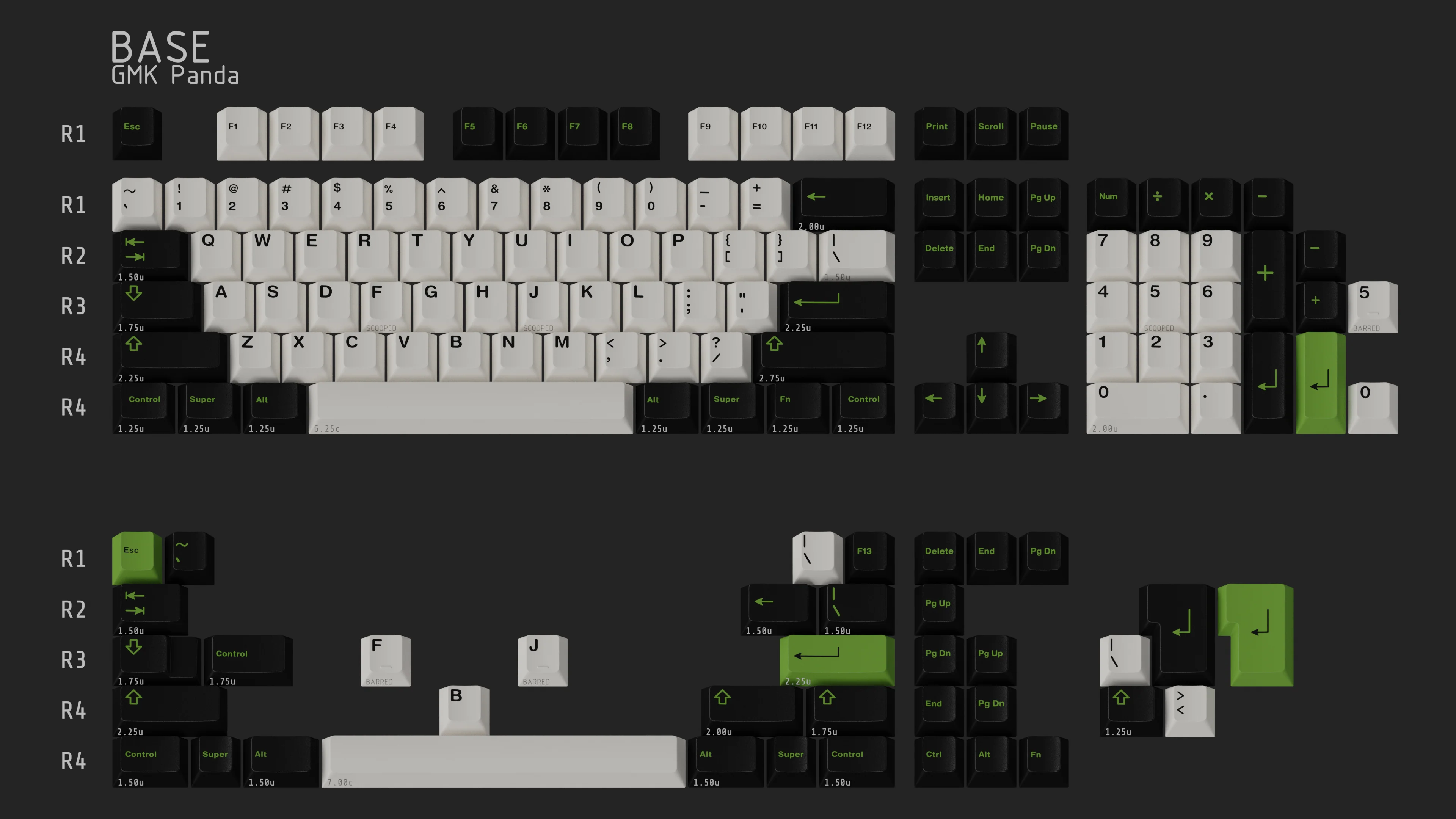 [In Stock] GMK CYL Panda - Image 2