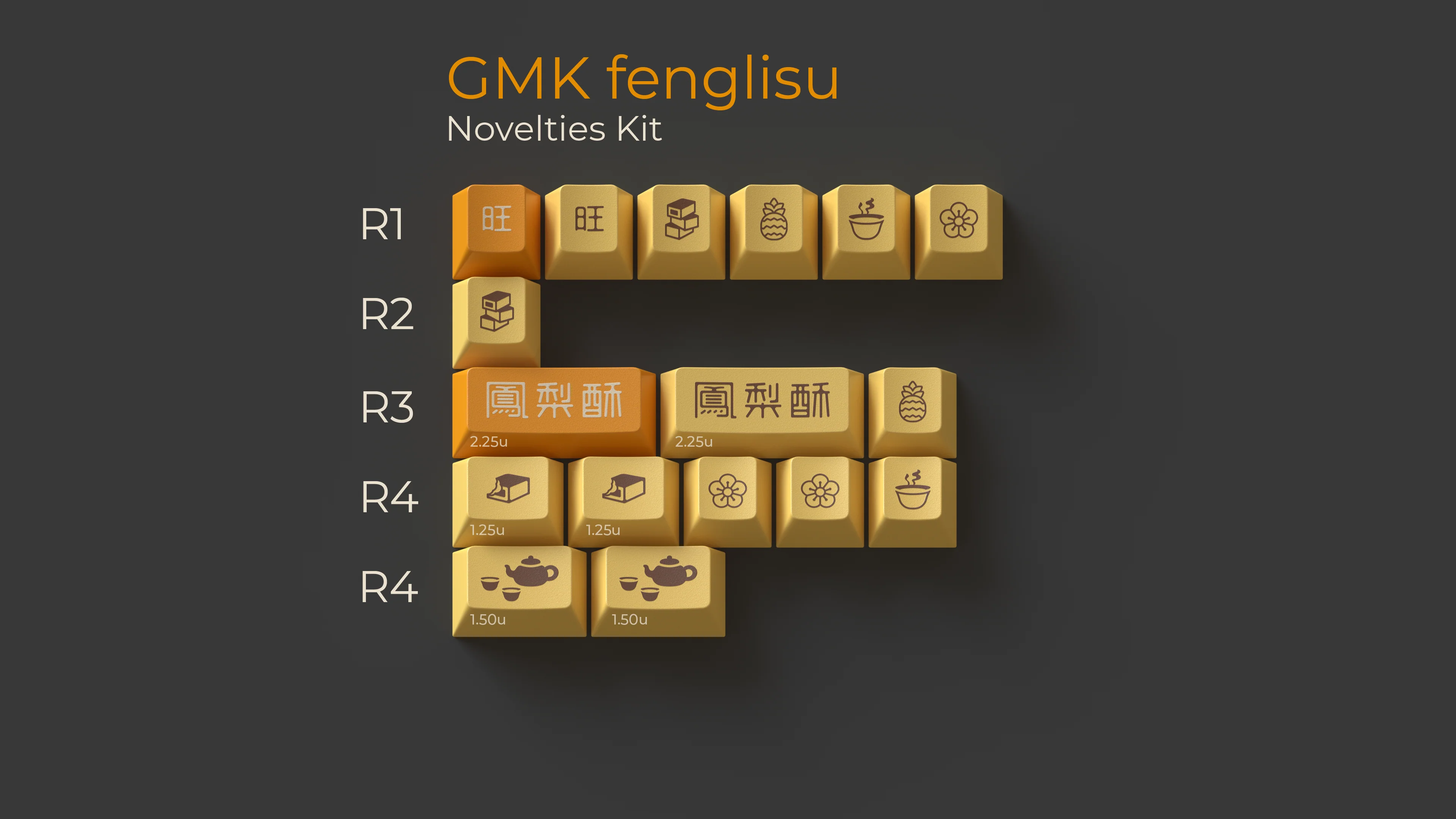 [In Stock] GMK Fenglisu Keycap - Image 9