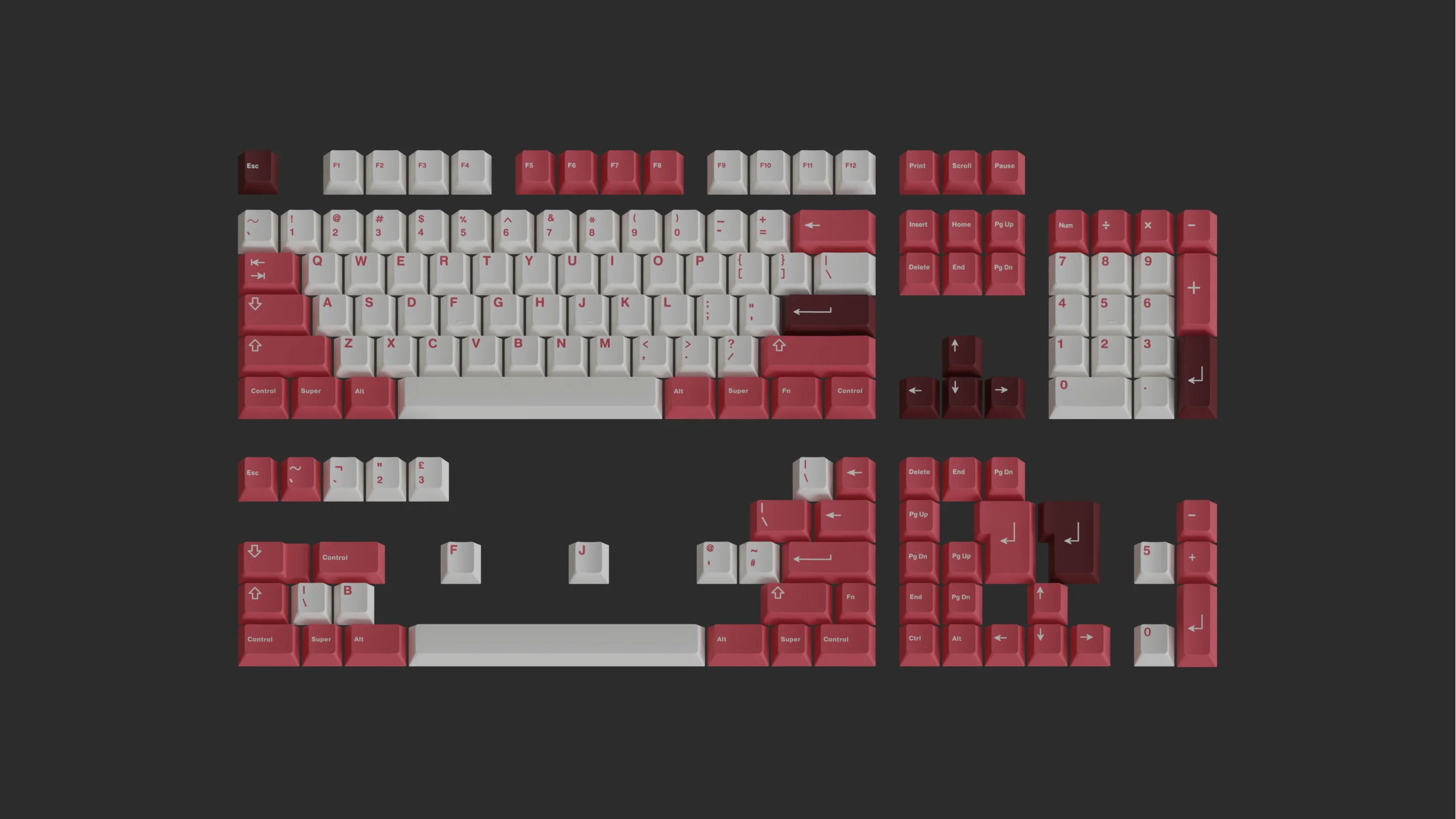 [In Stock] GMK Lychee Keycap Set - Image 3