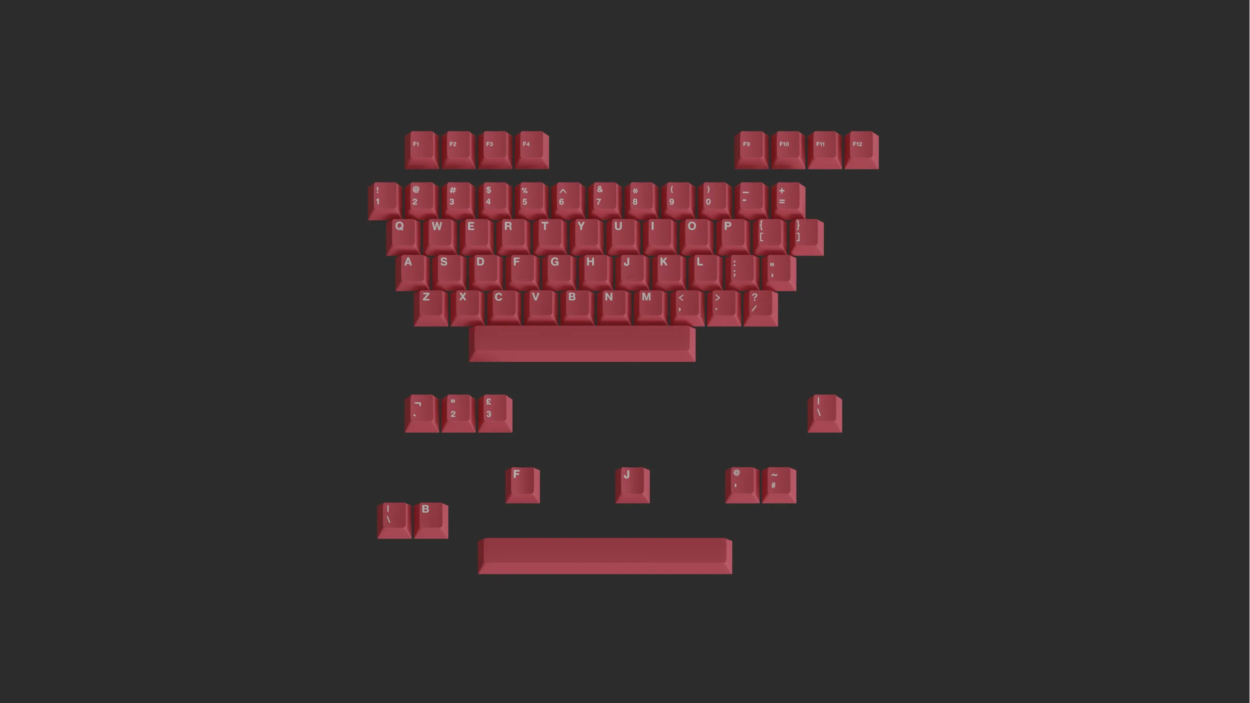 [In Stock] GMK Lychee Keycap Set - Image 4