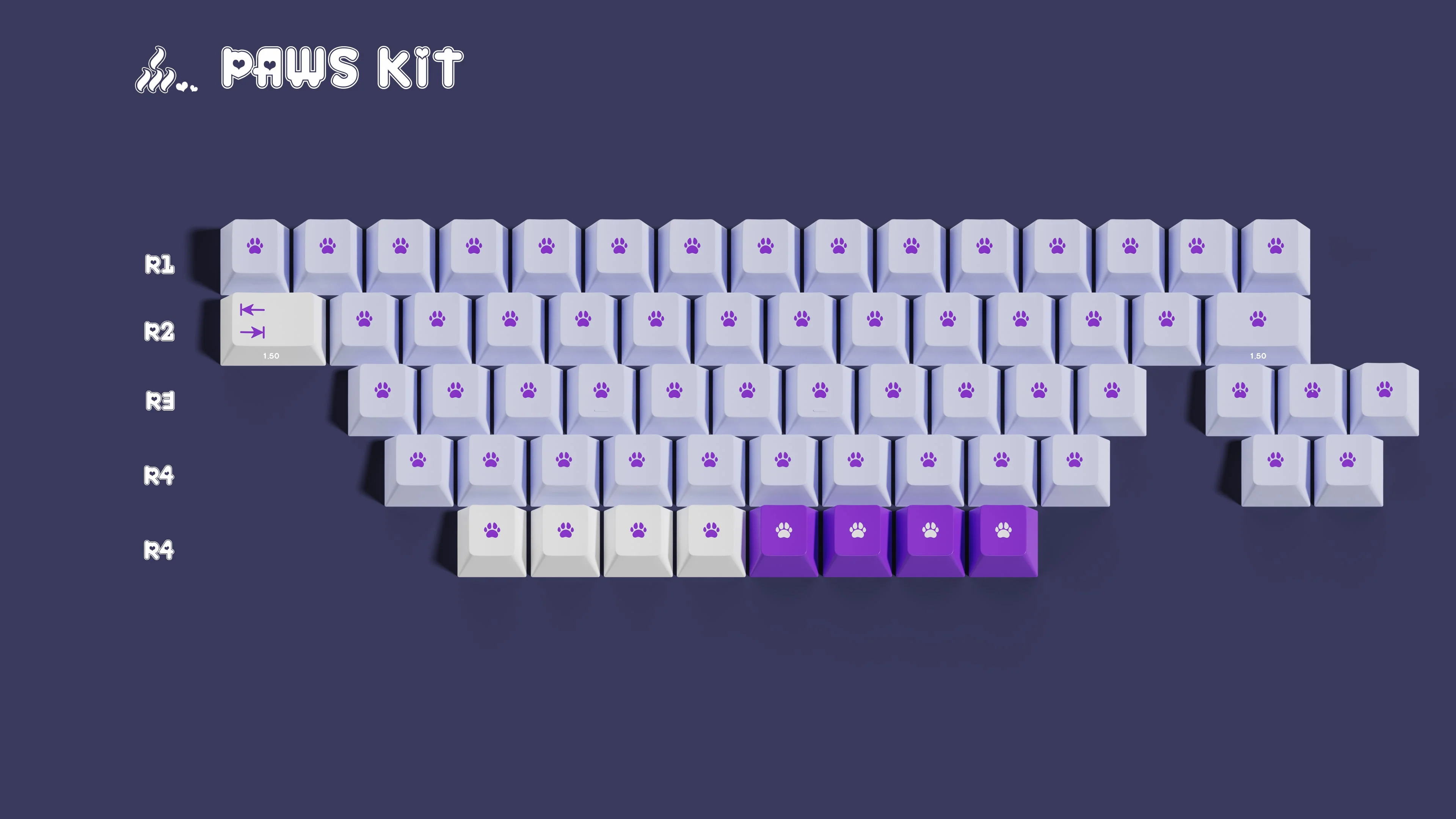 [In Stock] MW Paws Keycap Set - Image 11