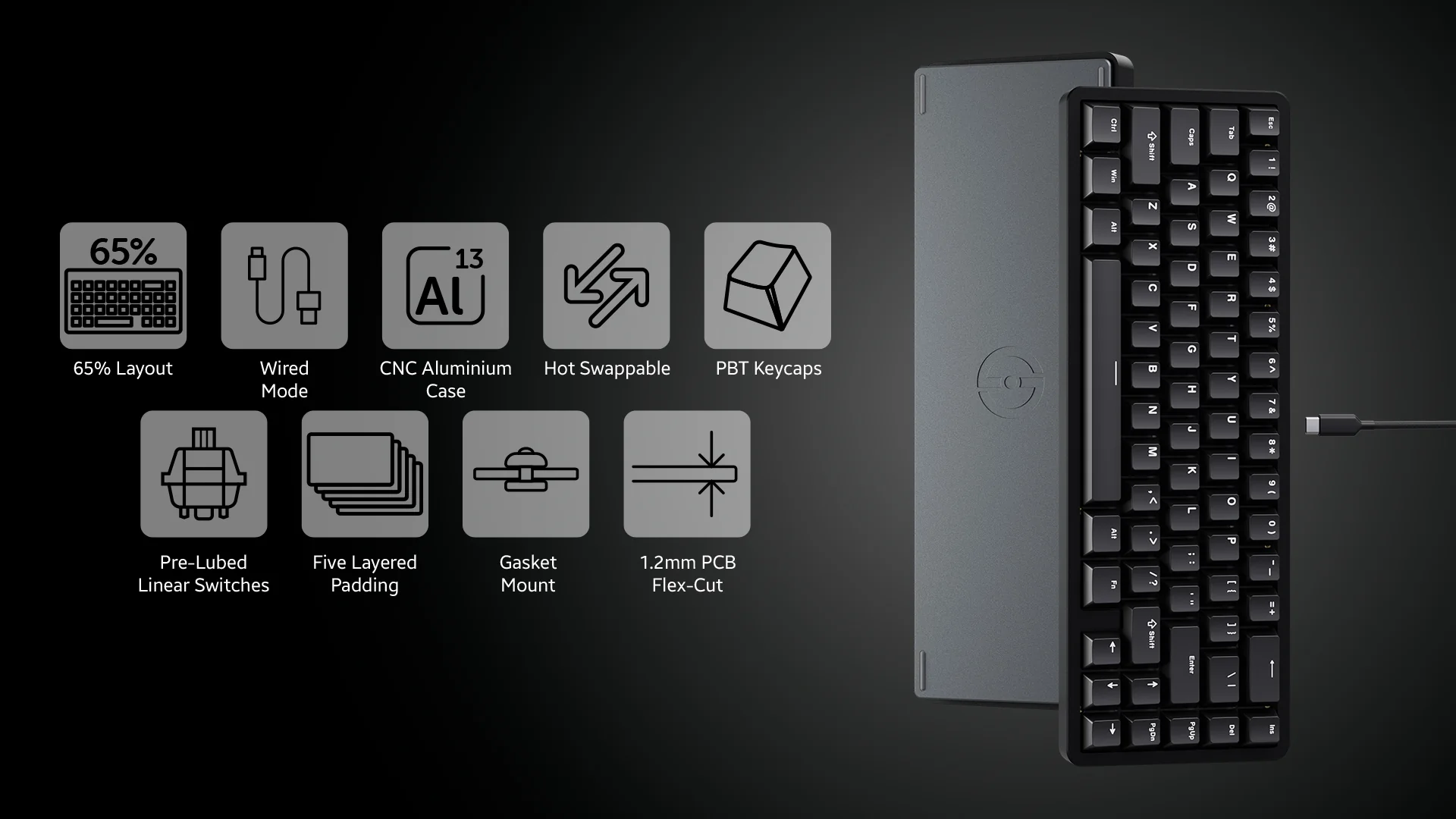 [In Stock] Chilkey ND65 Keyboard - Image 10