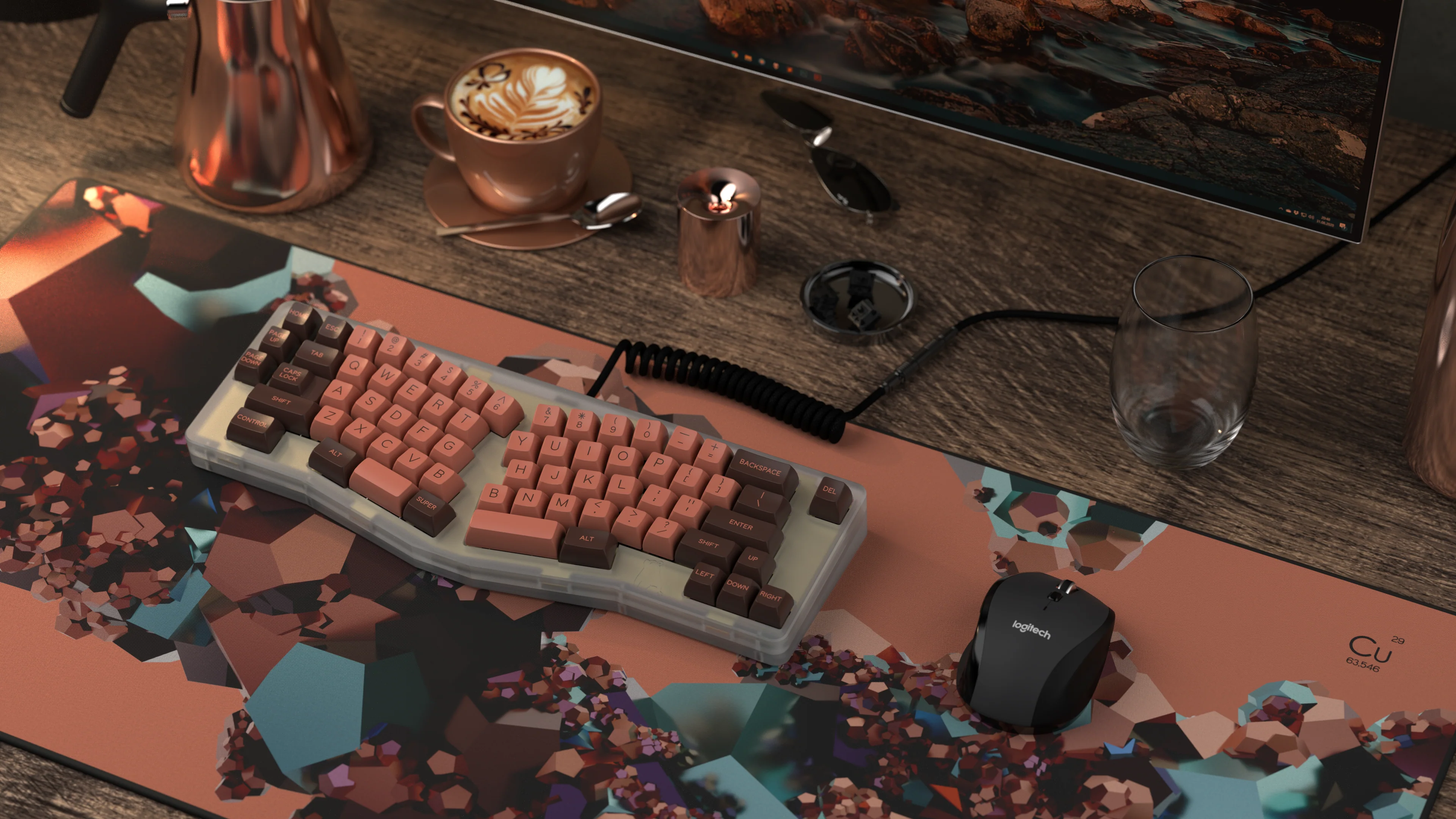 [In Stock] SA Copper Keycap Set - Image 3