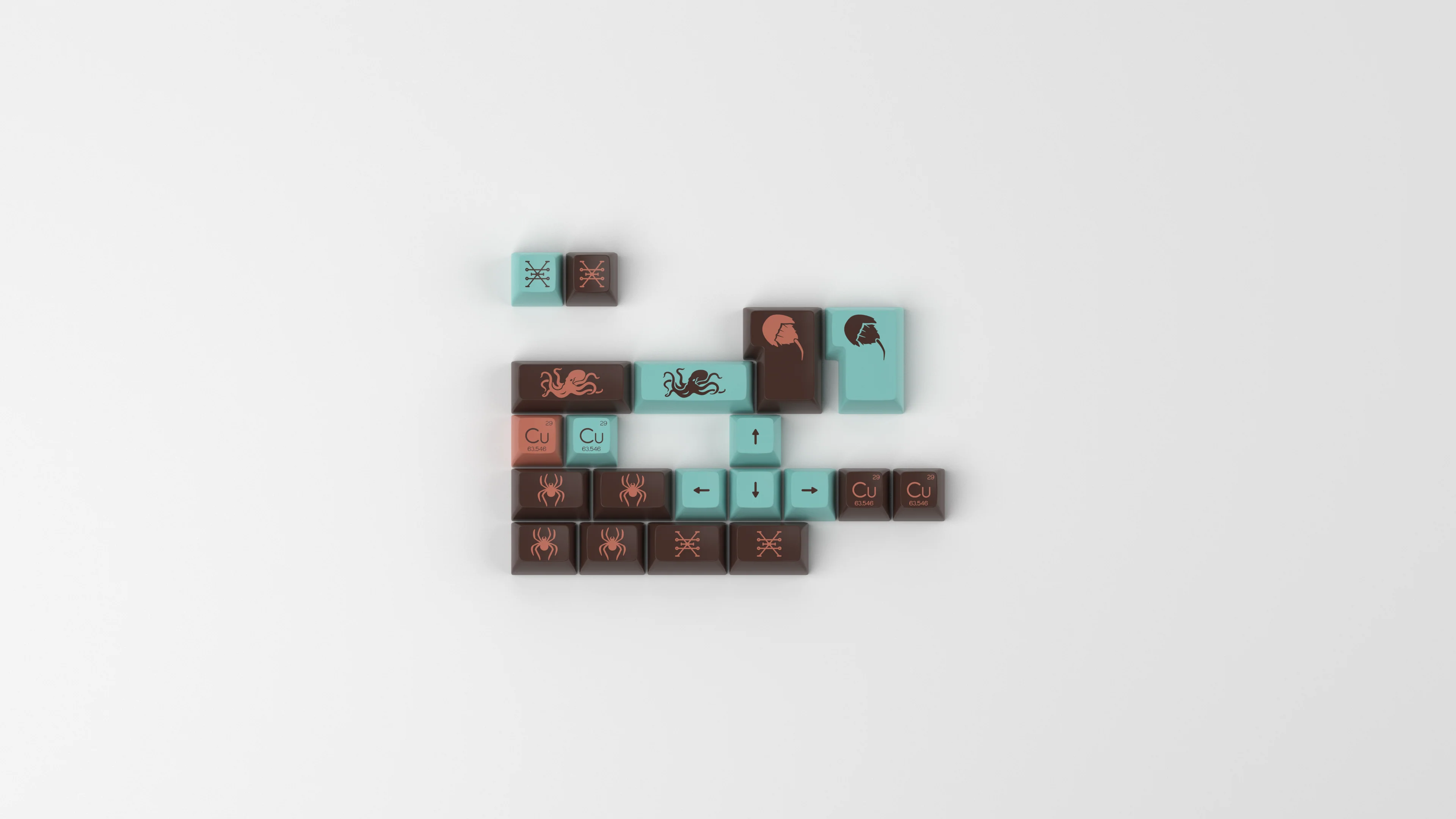 [In Stock] SA Copper Keycap Set - Image 9