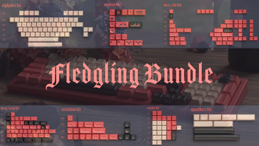 [In Stock] SA Fledgling Keycap Set - Image 12