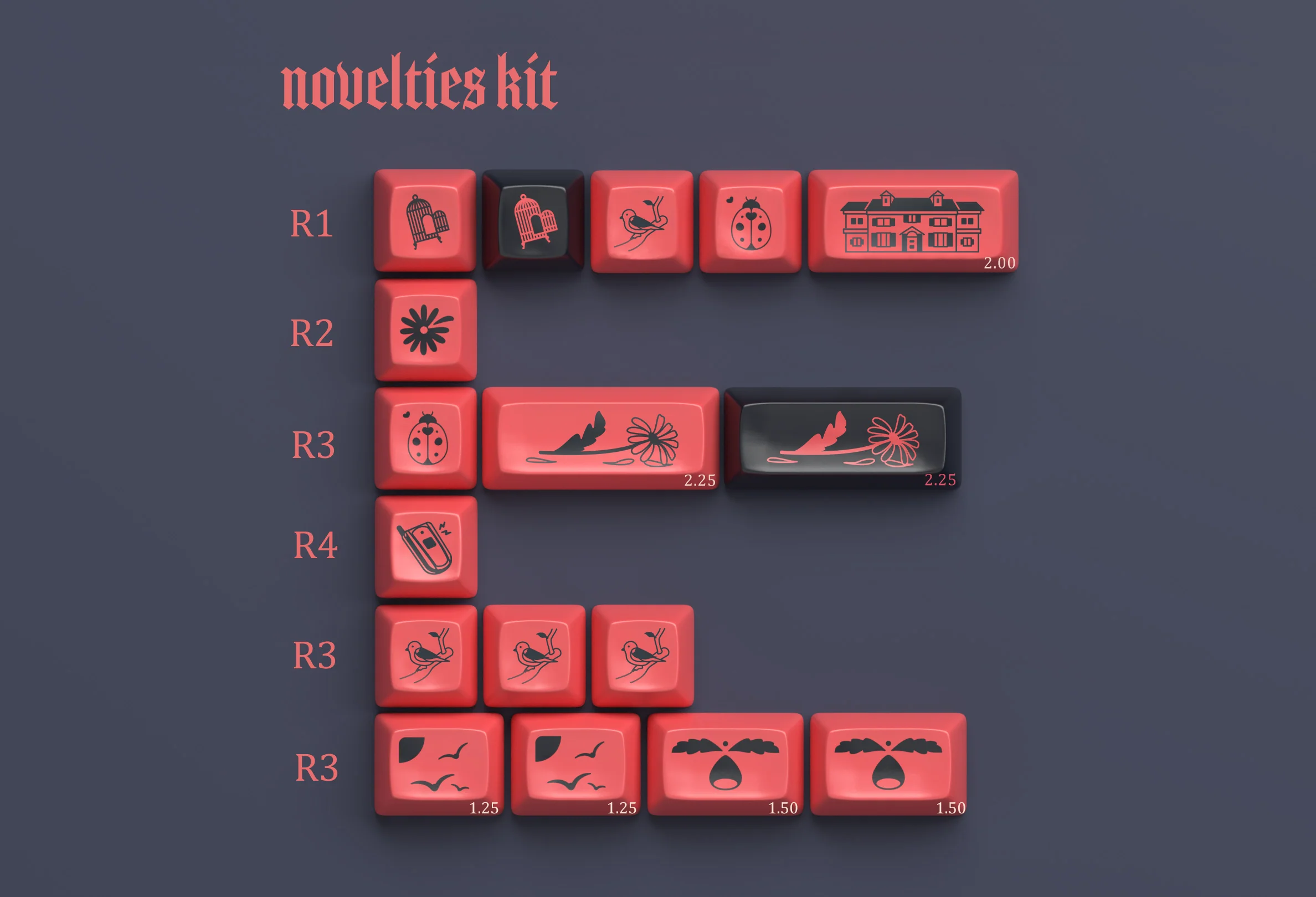 [In Stock] SA Fledgling Keycap Set - Image 7