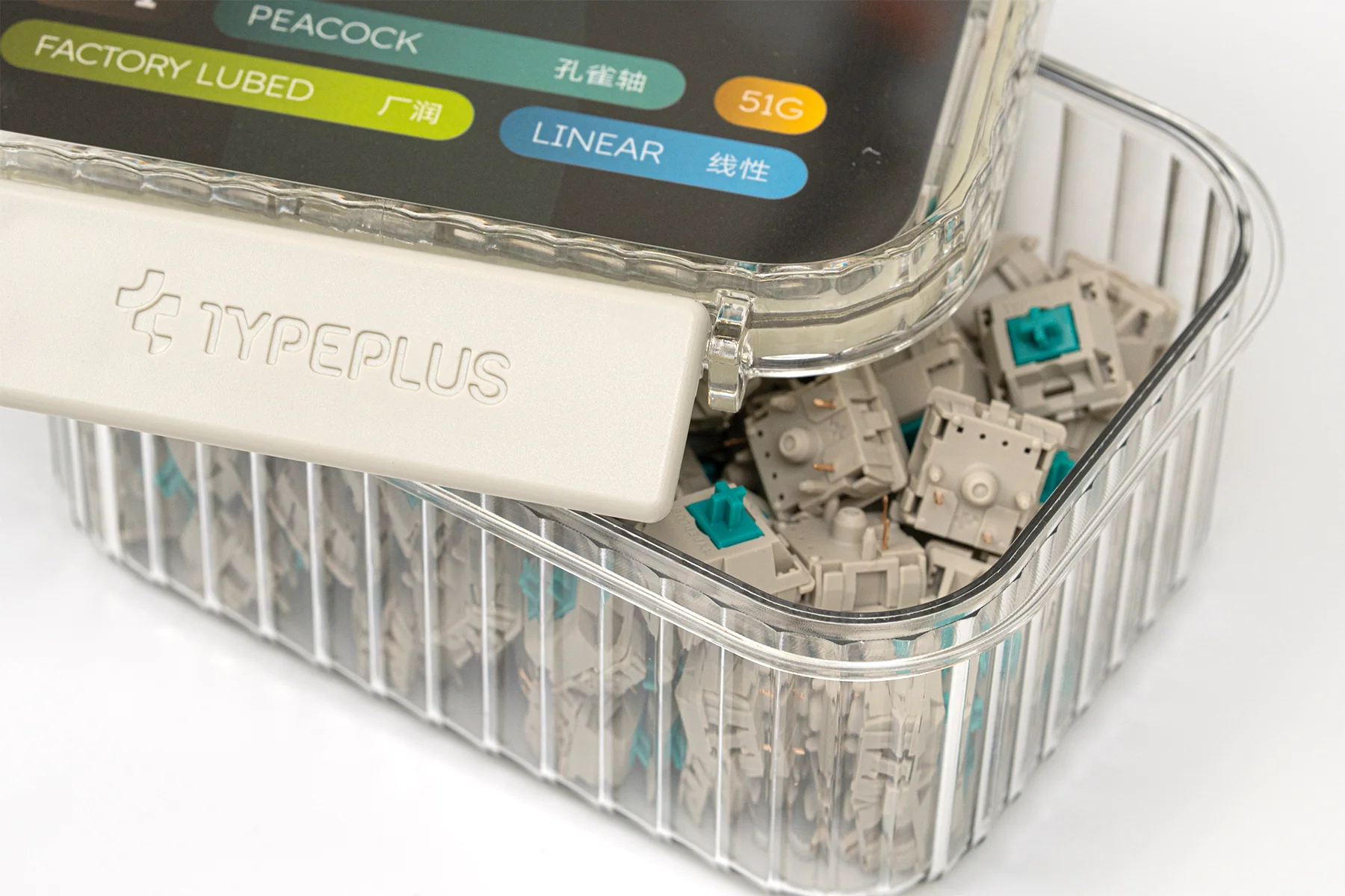 [In Stock] Typeplus Peacock Linear Switches - Image 5