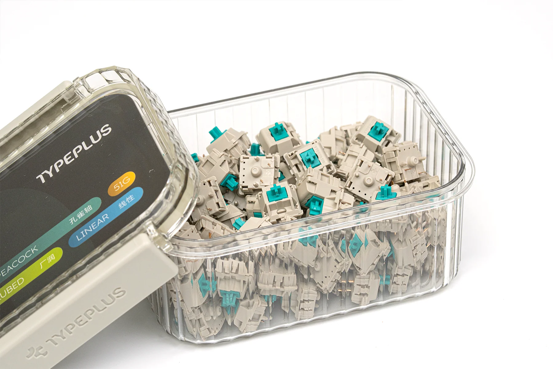 [In Stock] Typeplus Peacock Linear Switches - Image 6