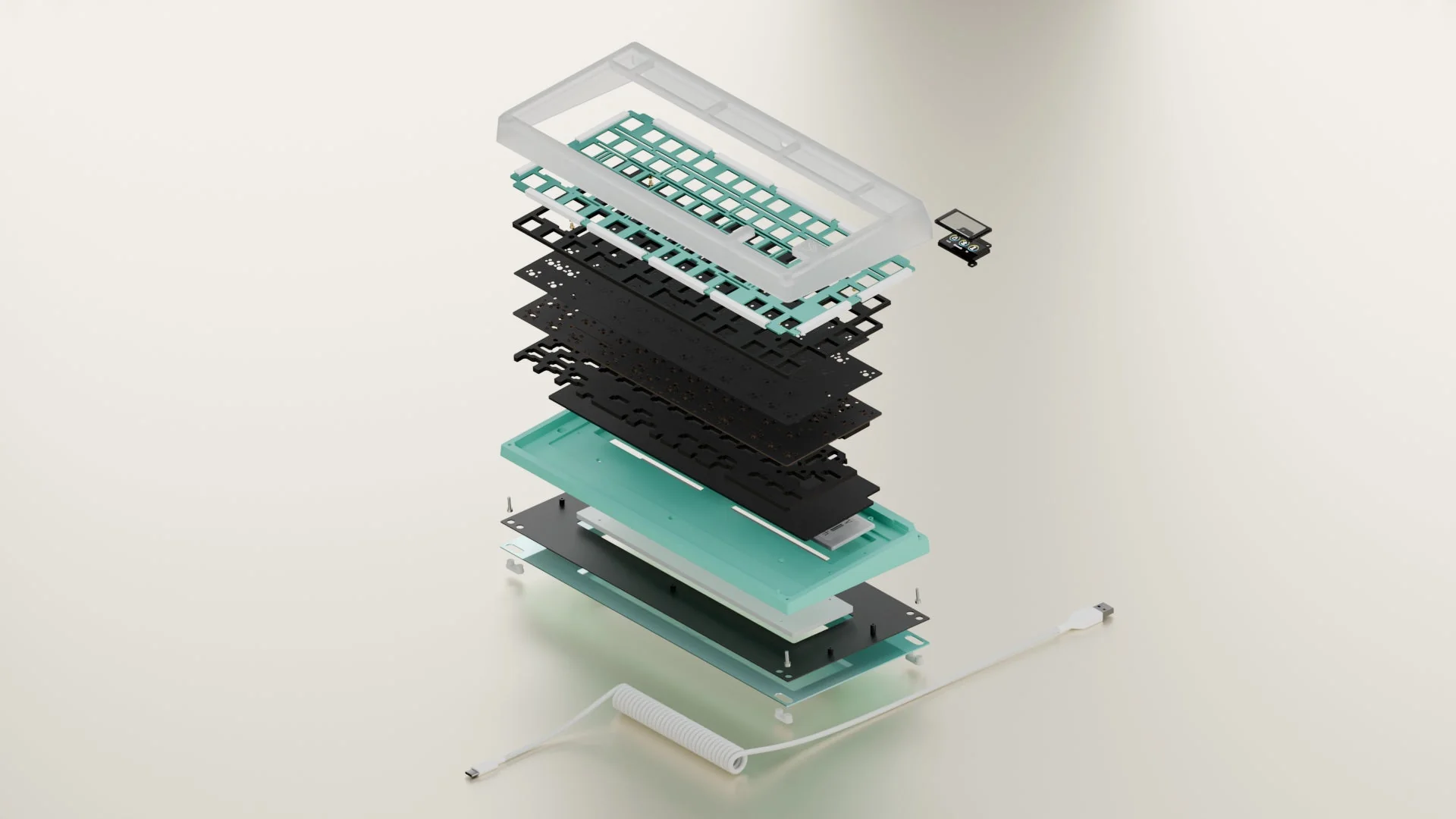 [In Stock] Wuque Studio PBT Akuamarin Keycap Set - Image 13