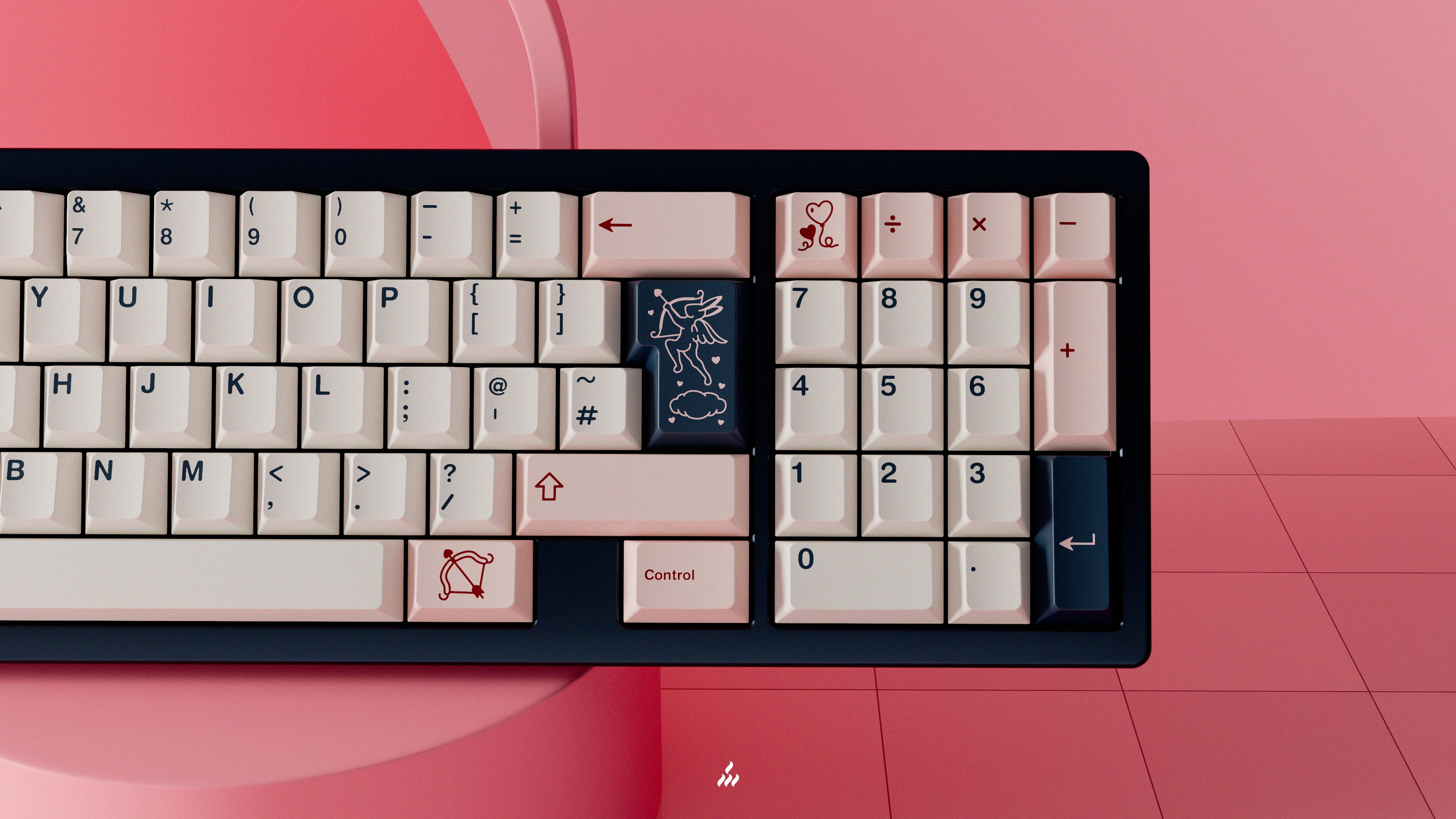 [In Stock] Wuque Studio PBT Cupid Keycap Set - Image 9