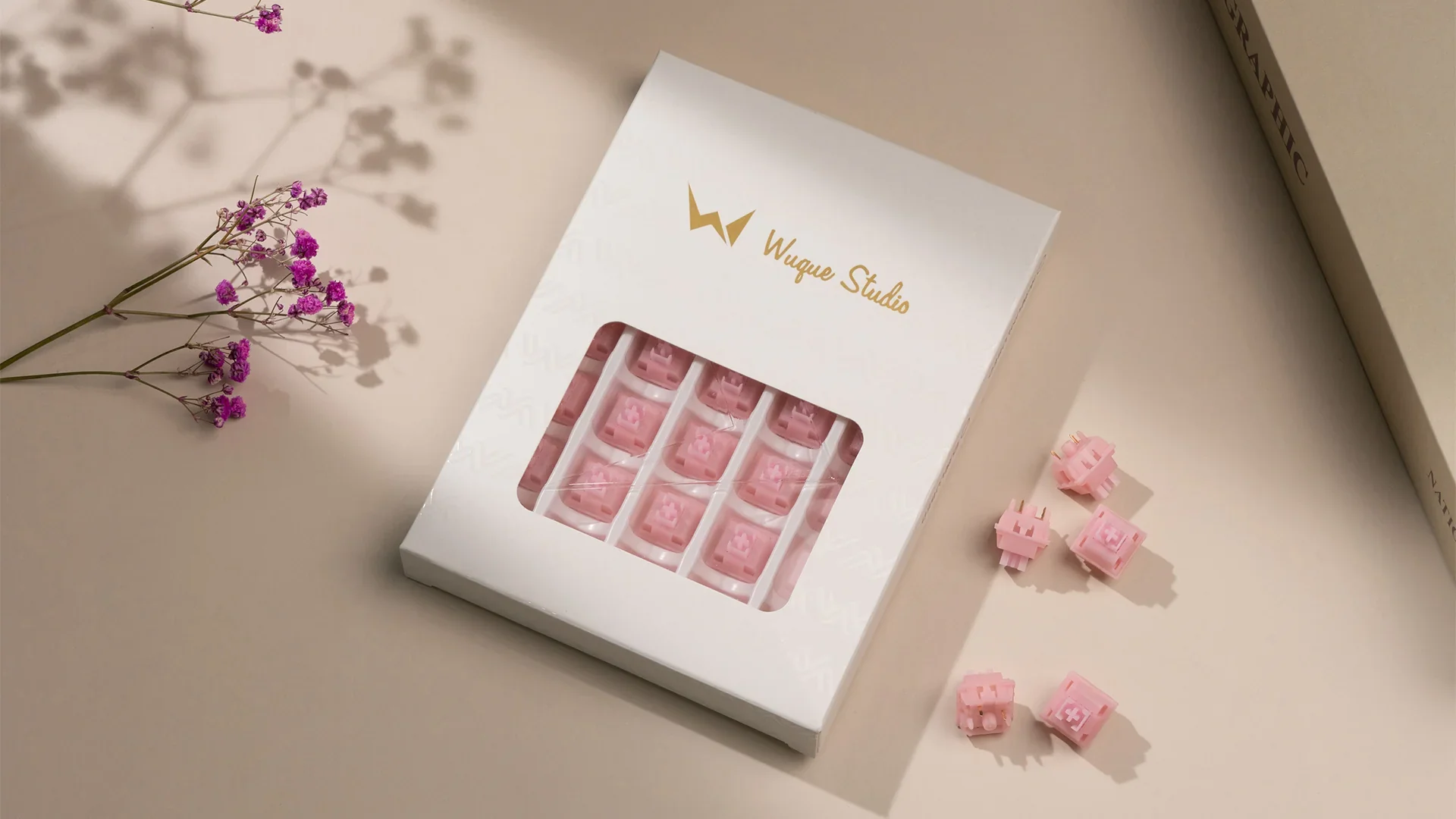 [In Stock] WS Pearl Linear Switches (35 pcs) - Image 3