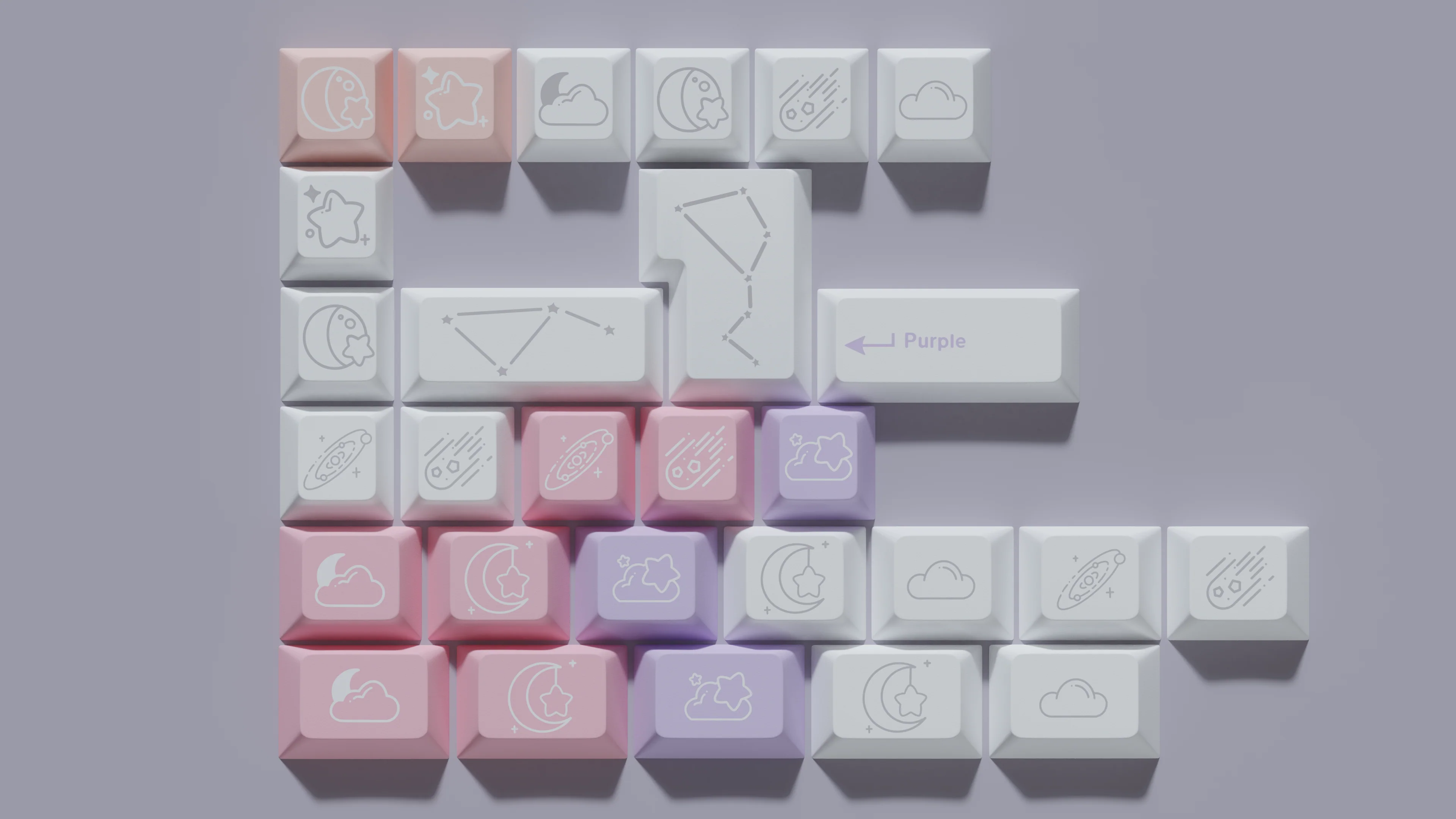 [In Stock] EPBT Dreamscape Keycap Set - Image 13
