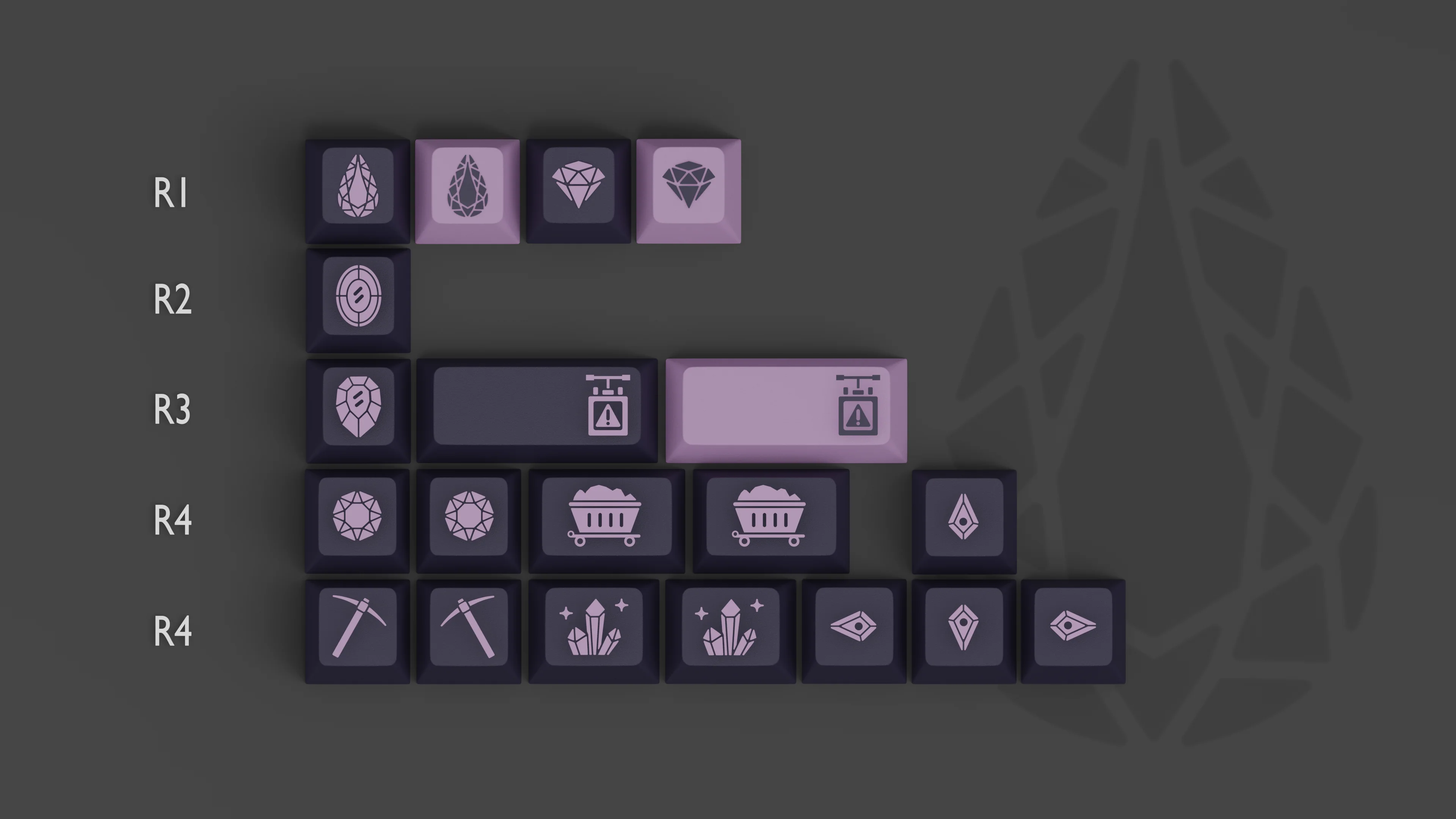 [In Stock] GMK Amethyst Keycap - Image 8